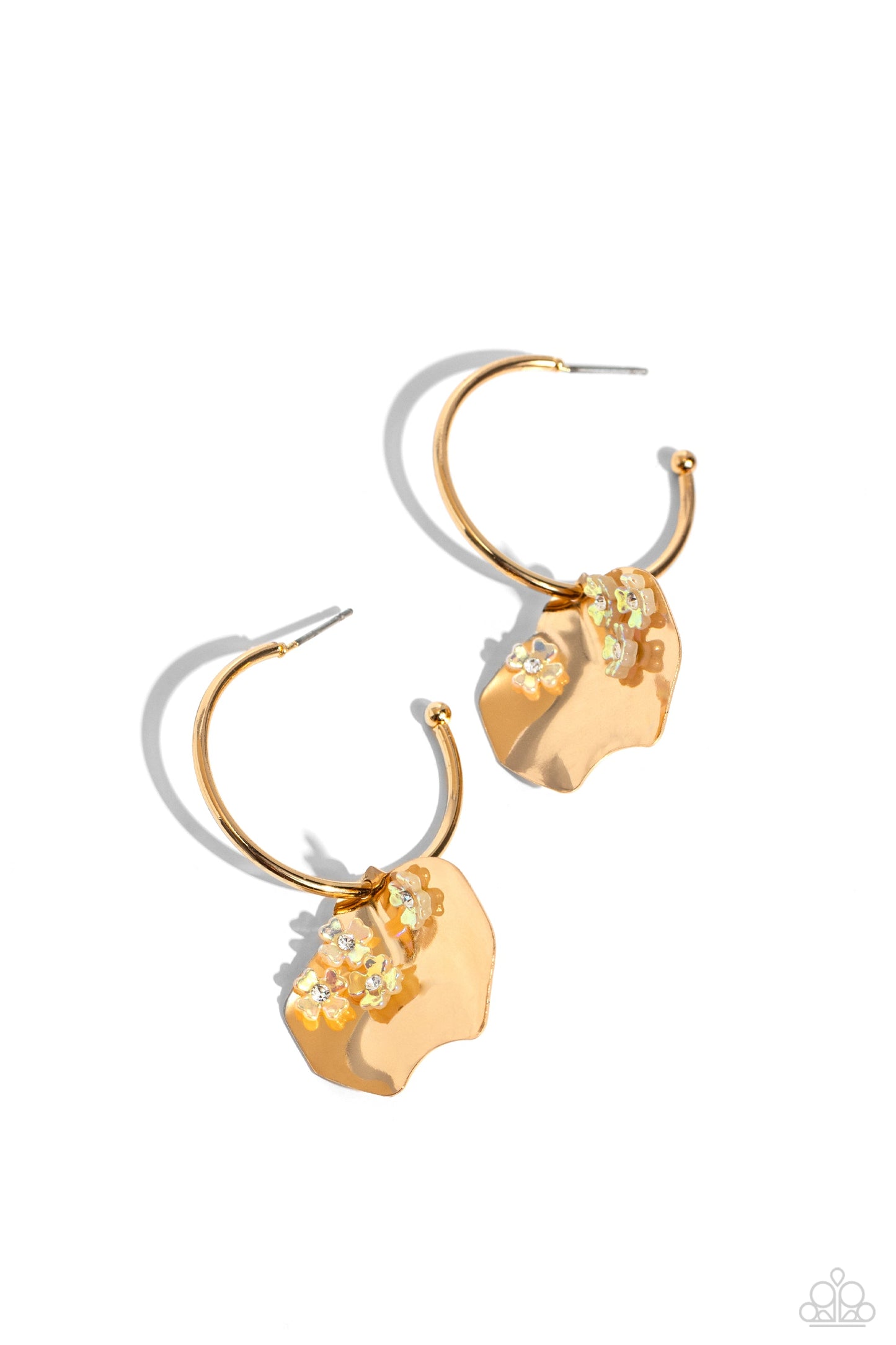 Majestic Mermaid - Gold Earrings | Paparazzi Accessories