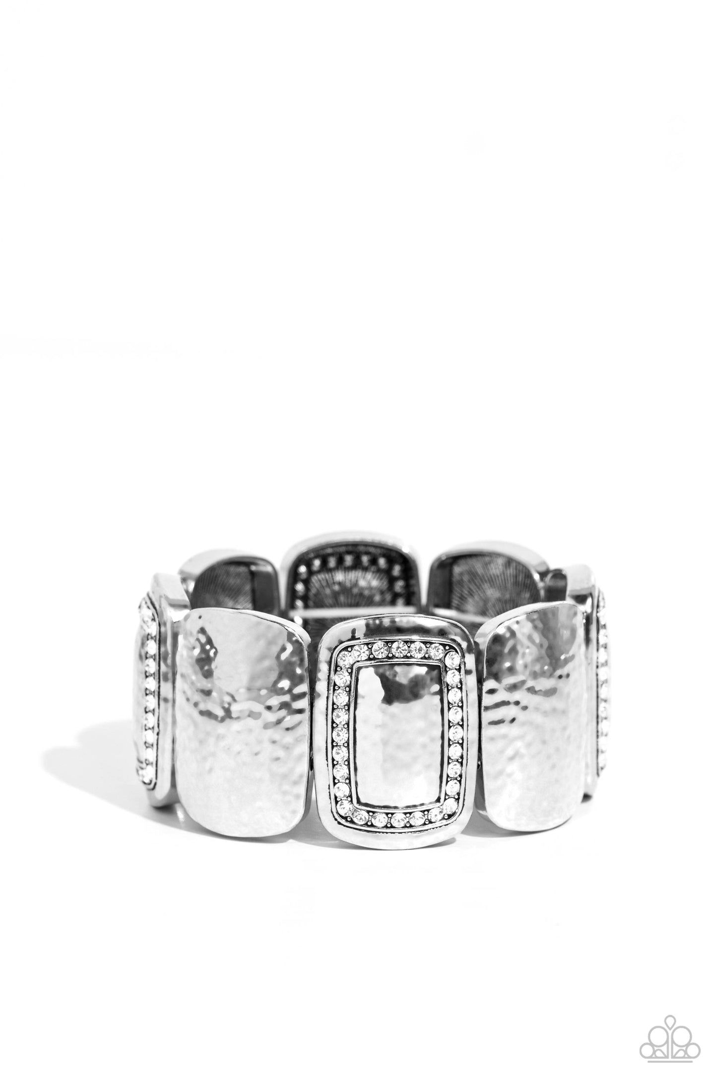 Refined Radiance - White Bracelet | Paparazzi Accessories