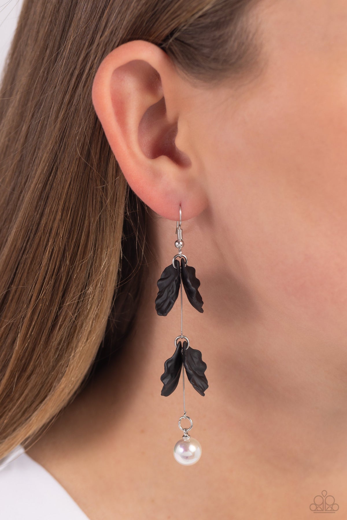 Edwardian Era - Black Earrings | Paparazzi Accessories
