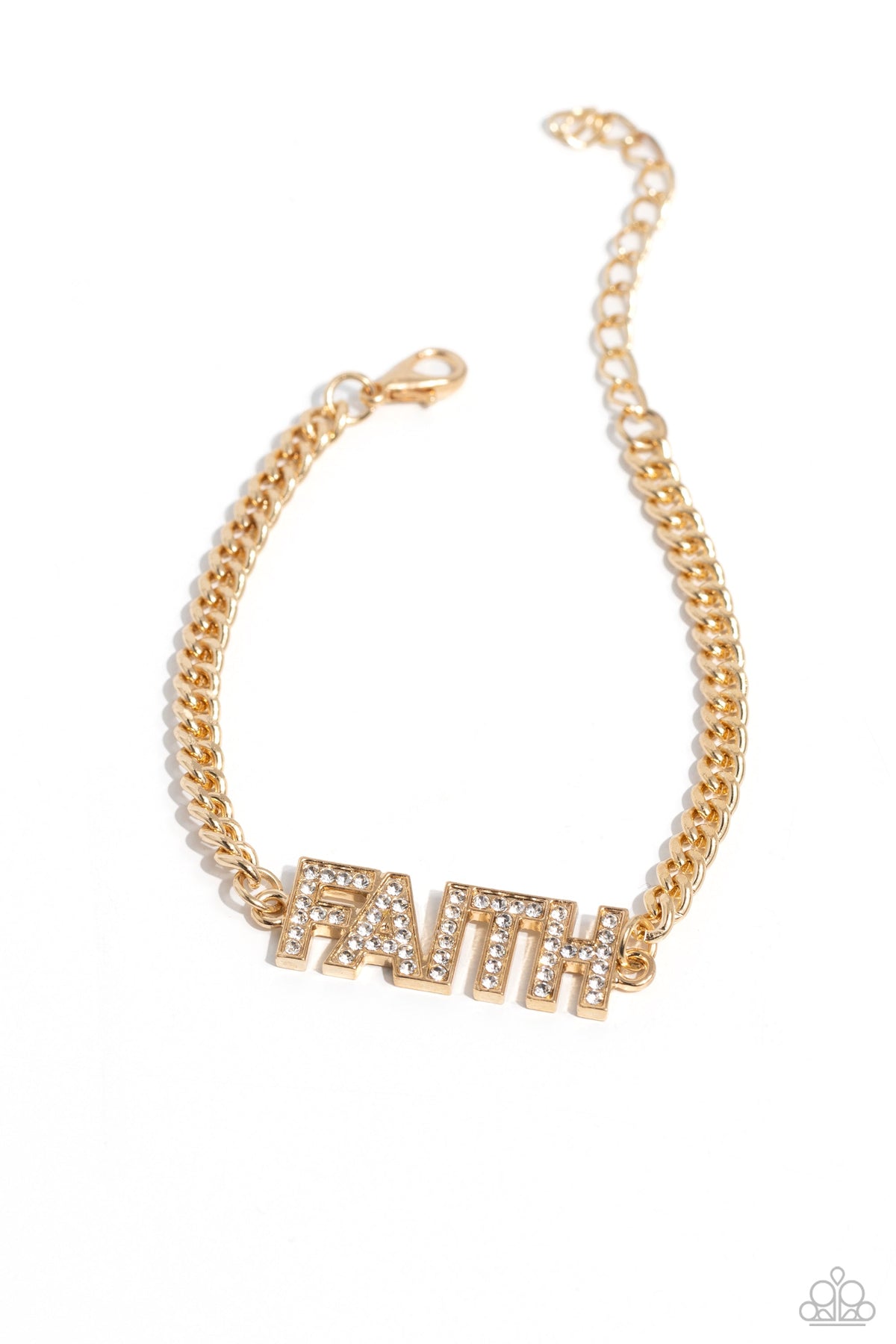 Faithful Finish - Gold Bracelet | Paparazzi Accessories