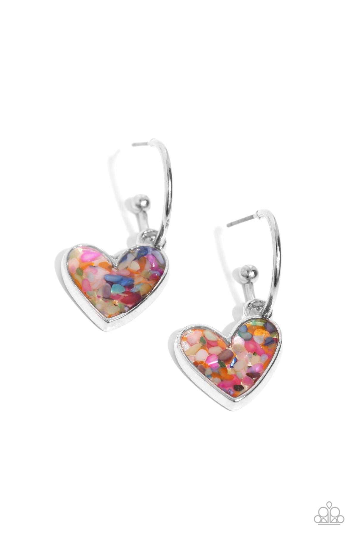 Shell Signal - Multi Earrings | Paparazzi Accessories