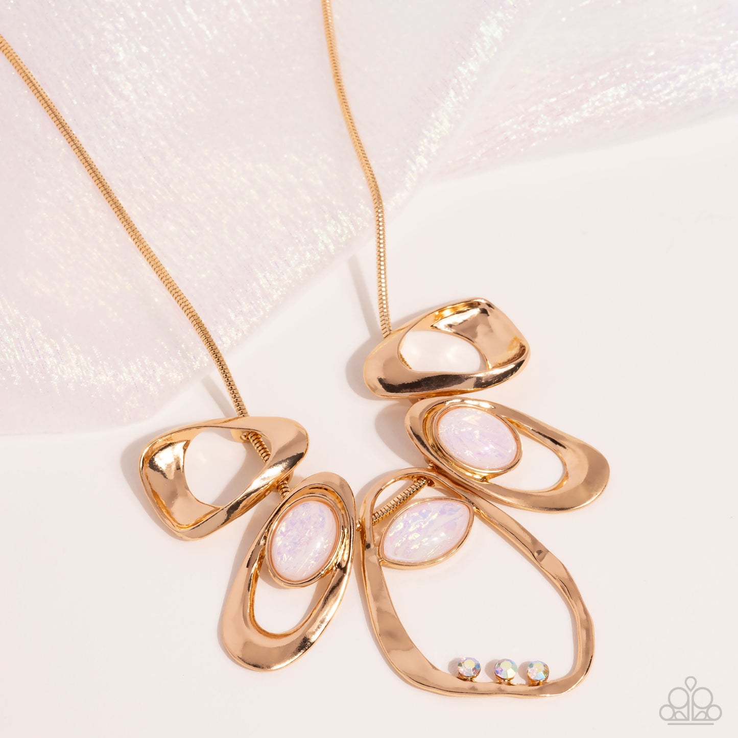 Gleaming Gala - Gold Necklace | Paparazzi Accessories