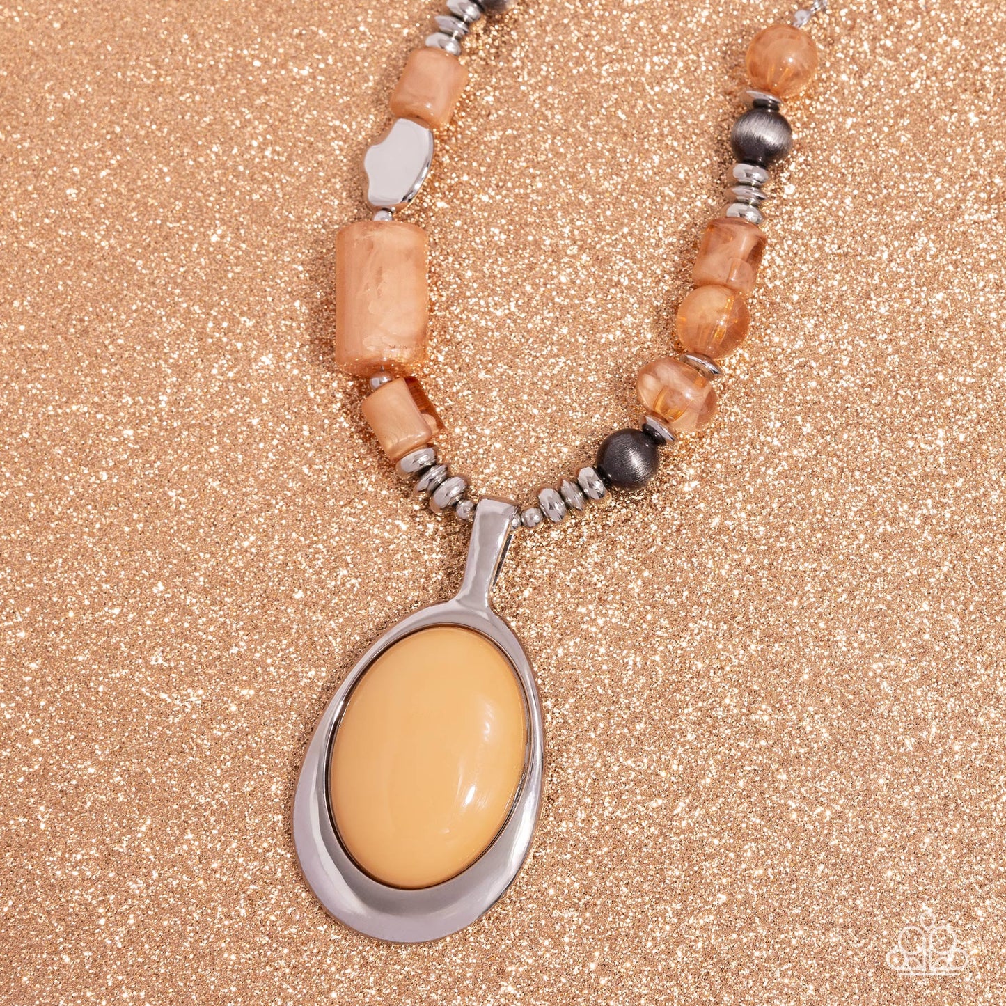 Captivating Composition - Brown Necklace | Paparazzi Accessories