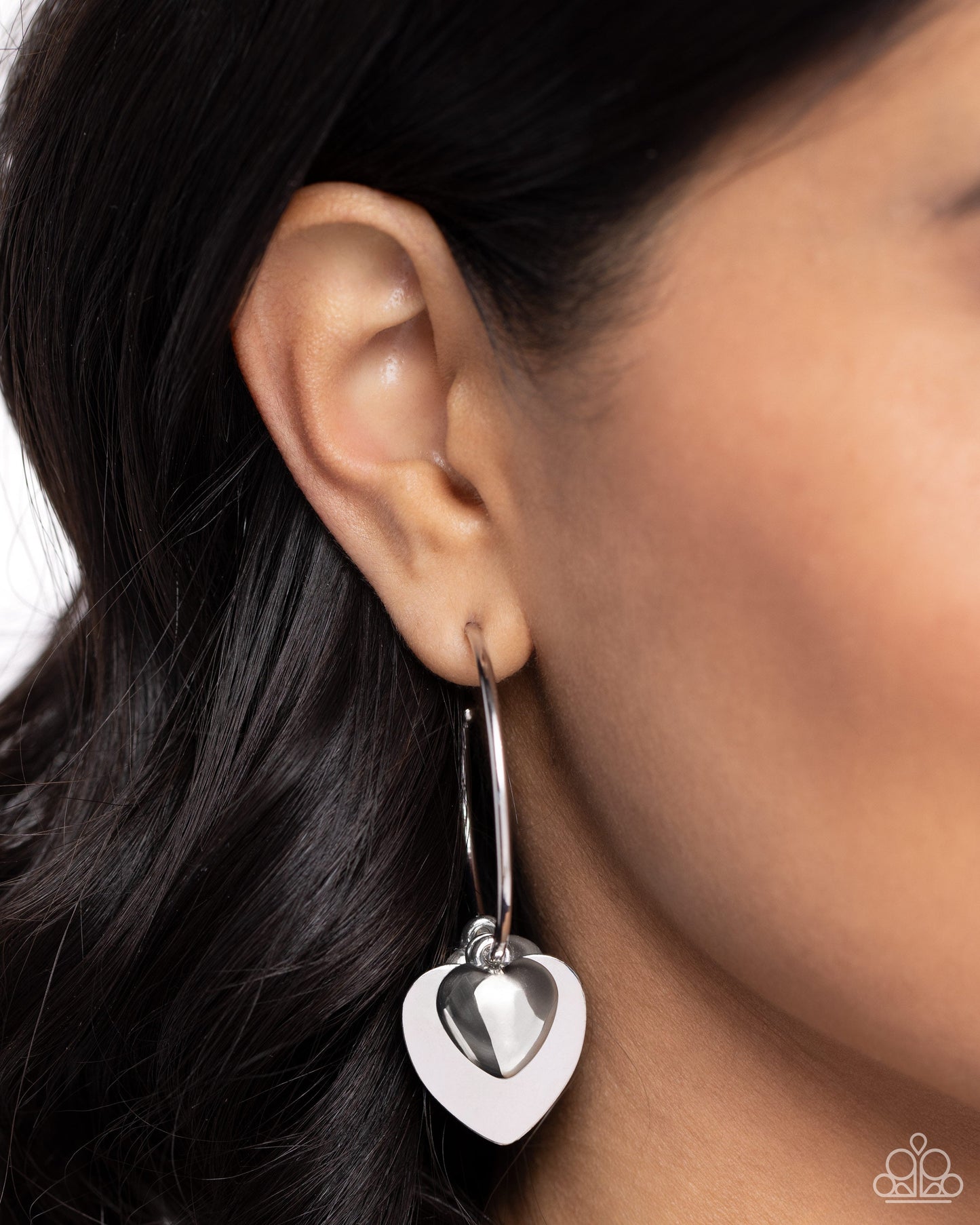Casually Crushing - Silver Earrings | Paparazzi Accessories