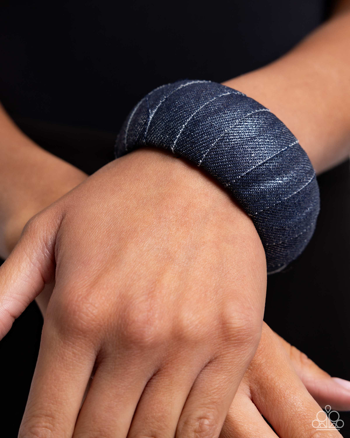 Denim Delight - Blue Bracelet | Paparazzi Accessories
