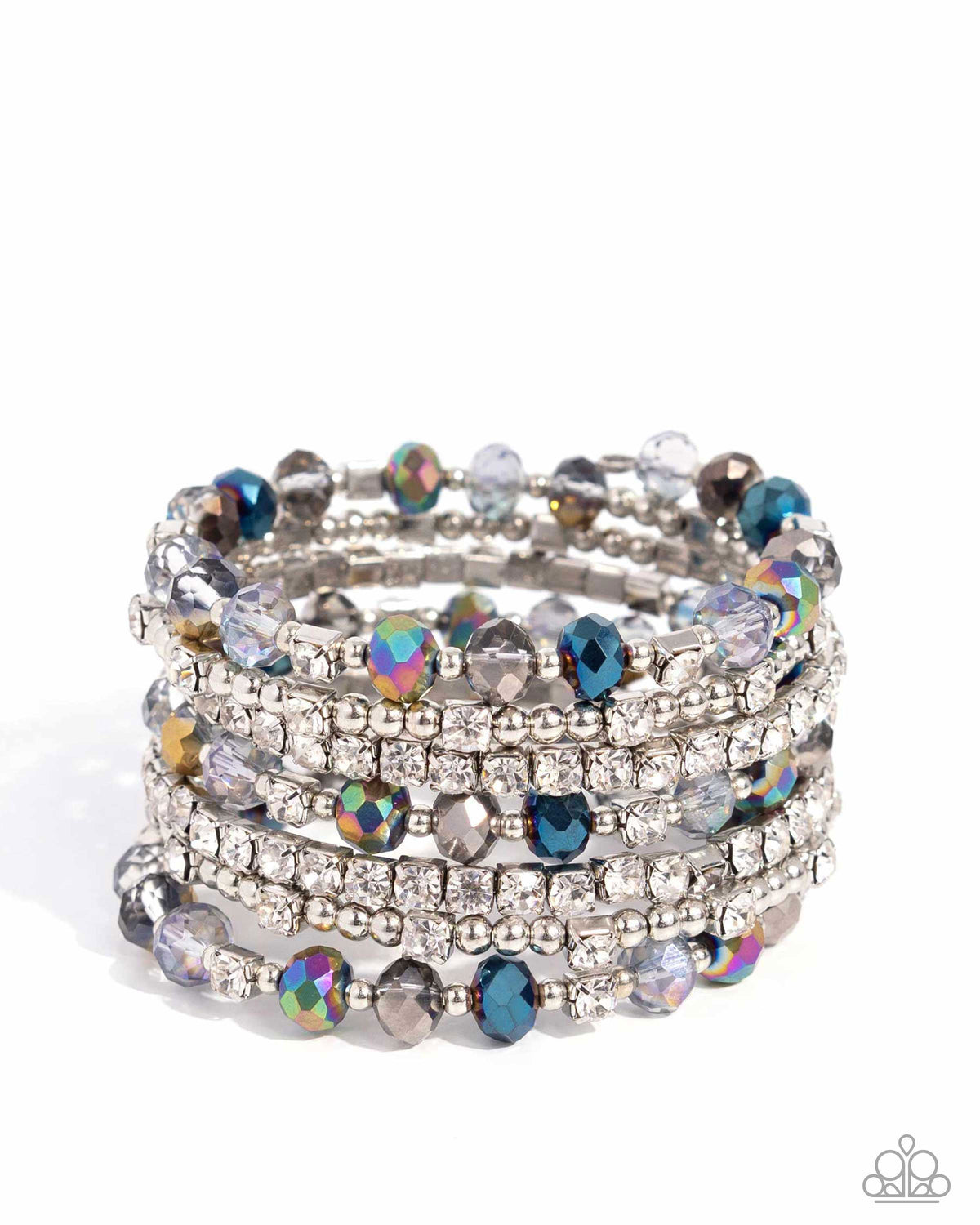 Sizzling Stack - Multi Bracelet - Pink | Paparazzi Accessories
