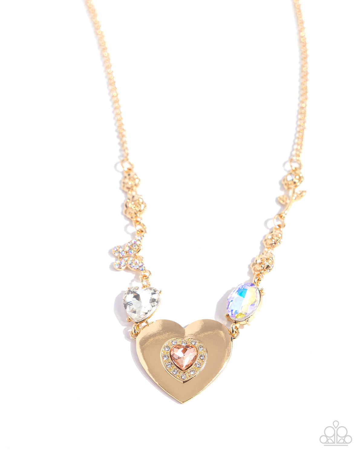 Motivated Medley Necklace - Gold | Paparazzi Accessories