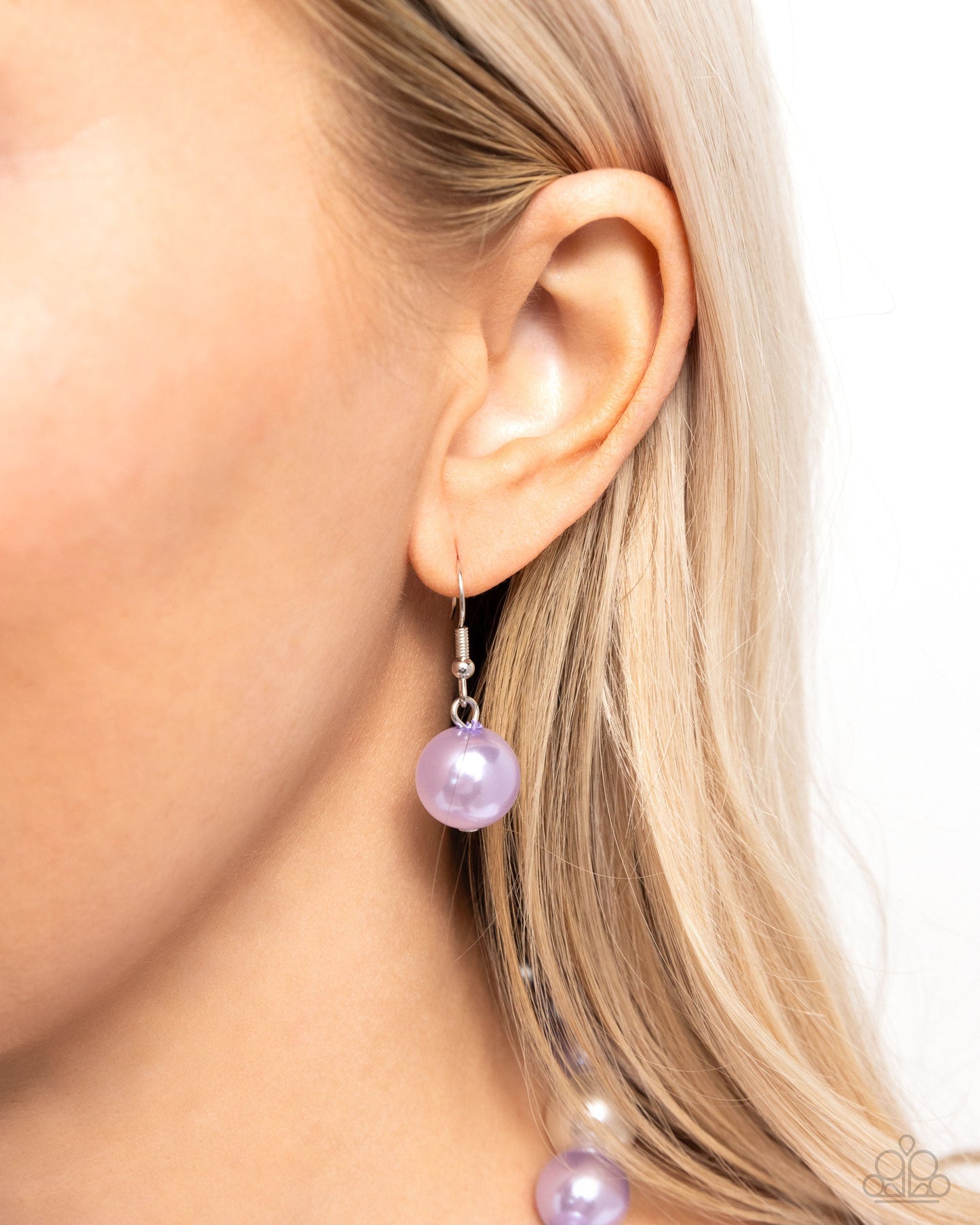 Just Another PEARL - Purple Pearl Necklace | Paparazzi Accessories