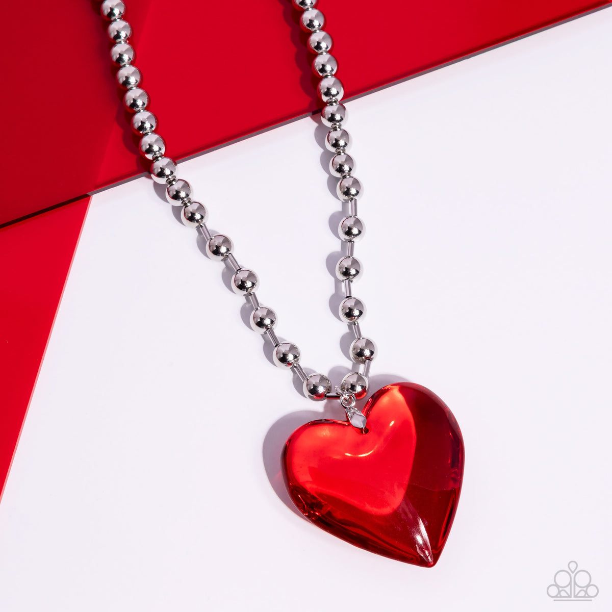 Romantic Residence - Red Necklace | Paparazzi Accessories