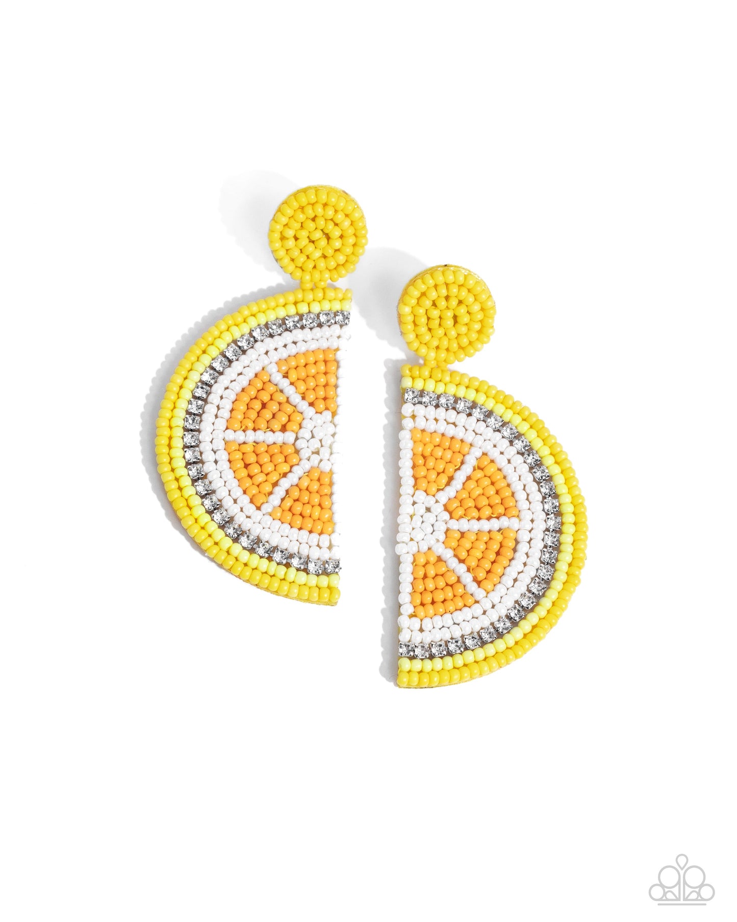 Lemon Leader - Yellow Earrings | Paparazzi Accessories