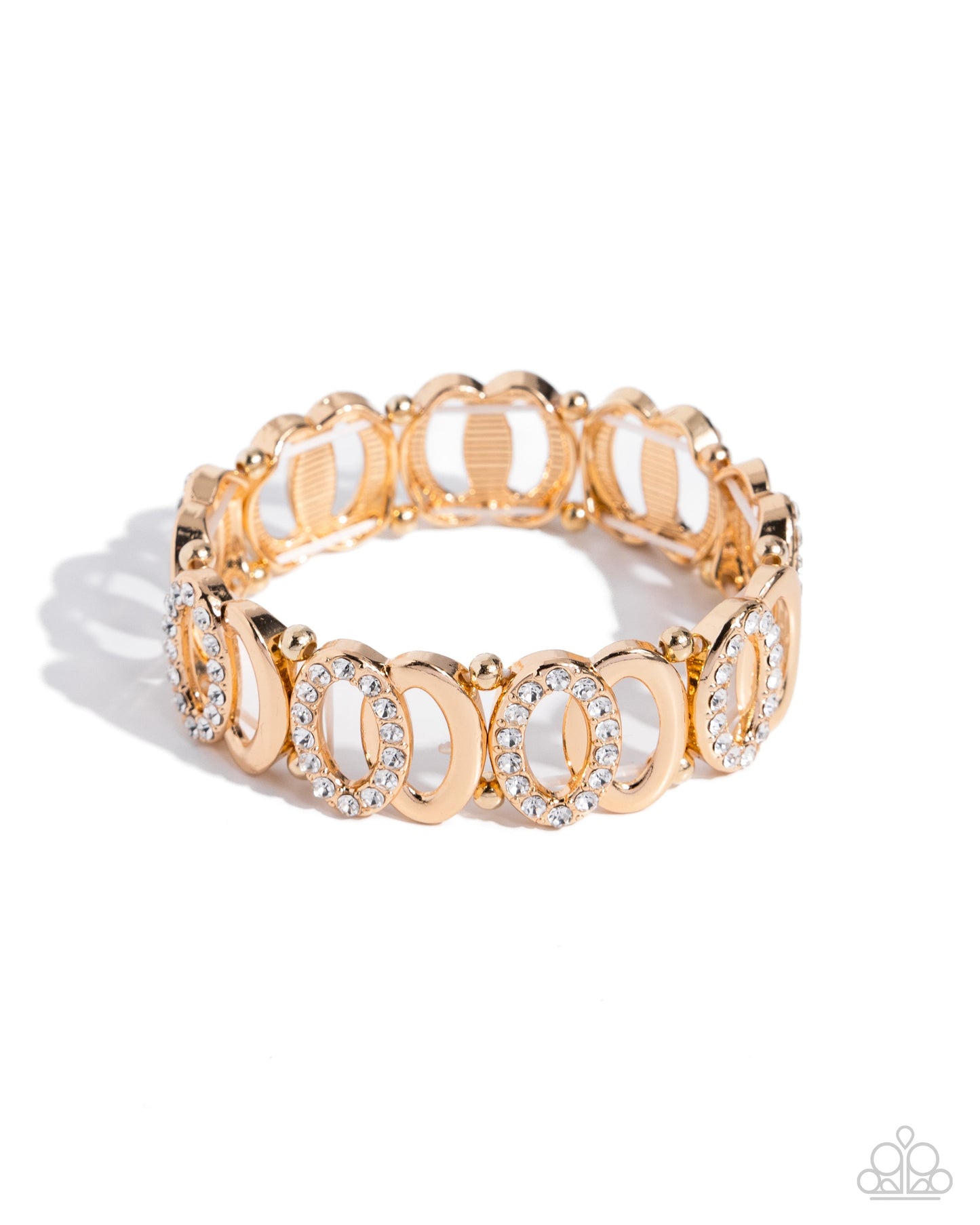Refined Rarity - Gold Bracelet | Paparazzi Accessories