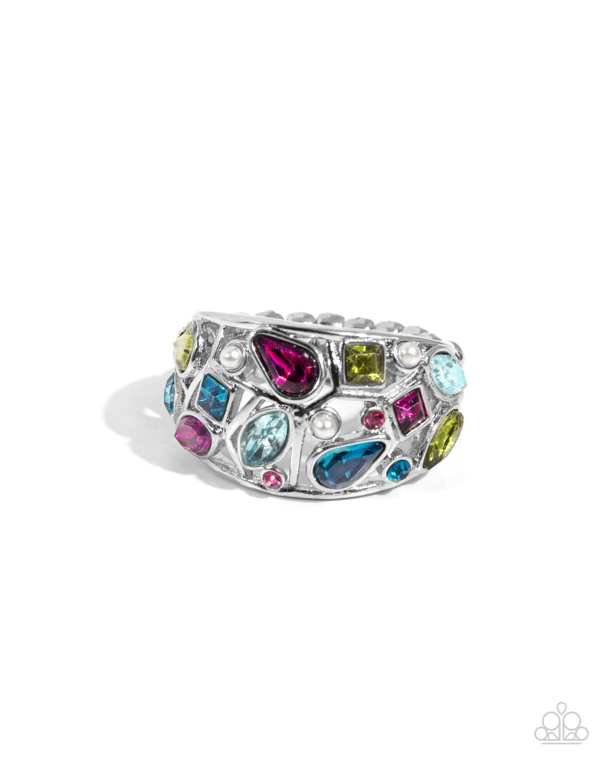 Abstract Accuracy - Pink Ring | Paparazzi Accessories