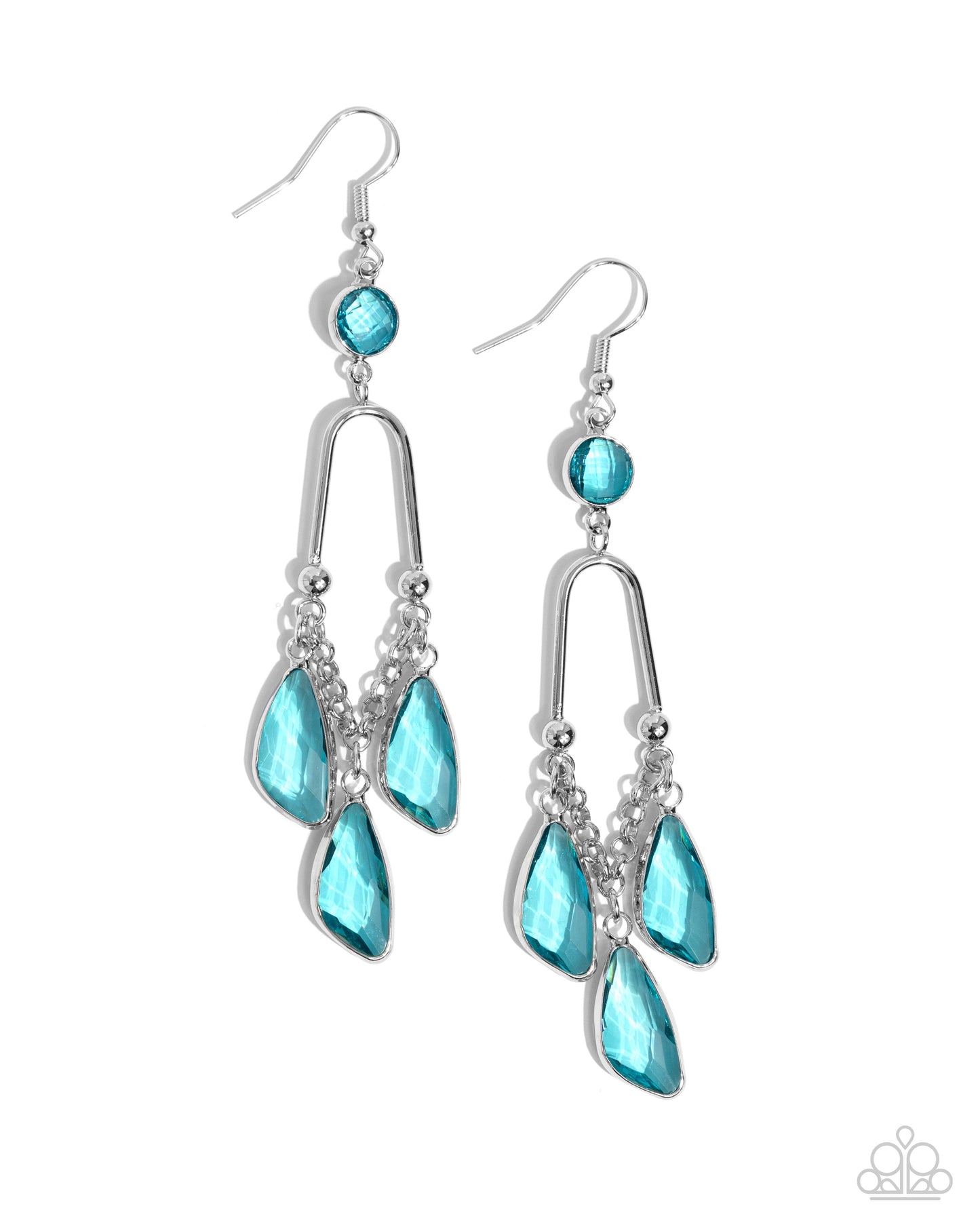Winged Wardrobe - Blue Earring