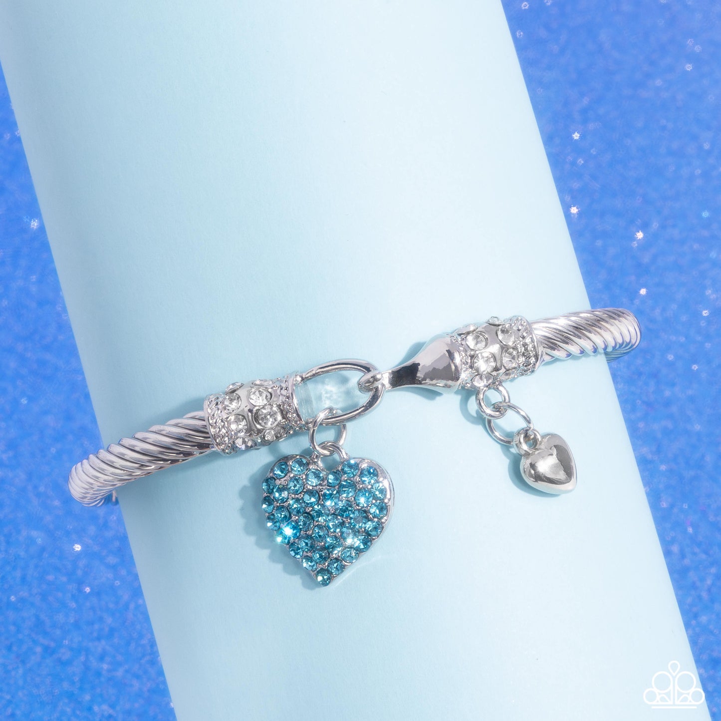 Heart Hour - Blue Bracelet | Paparazzi Accessories