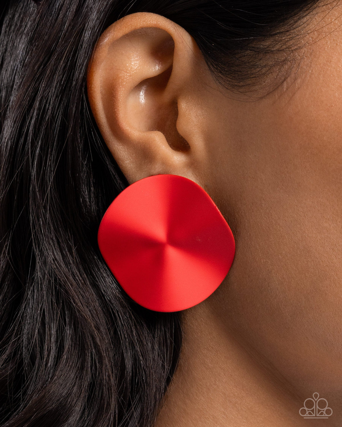 Moody Masterpiece - Red Earrings | Paparazzi Accessories
