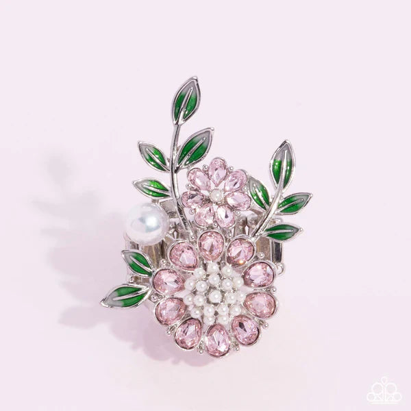 Budding Bling - Pink Ring -August 2024 Life of the Party