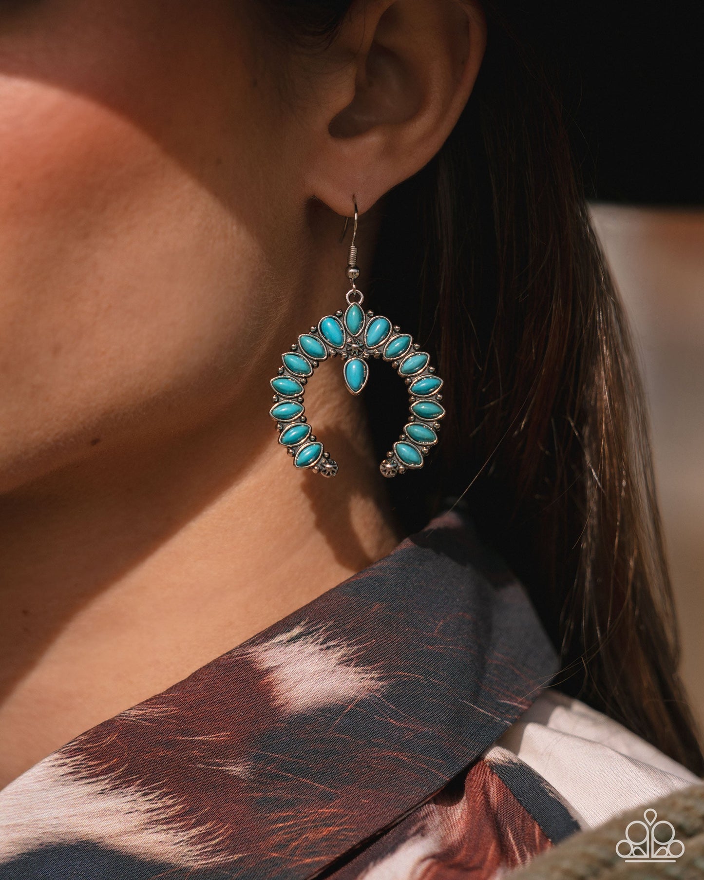 Universal Utopia - Blue Earrings | Paparazzi Accessories