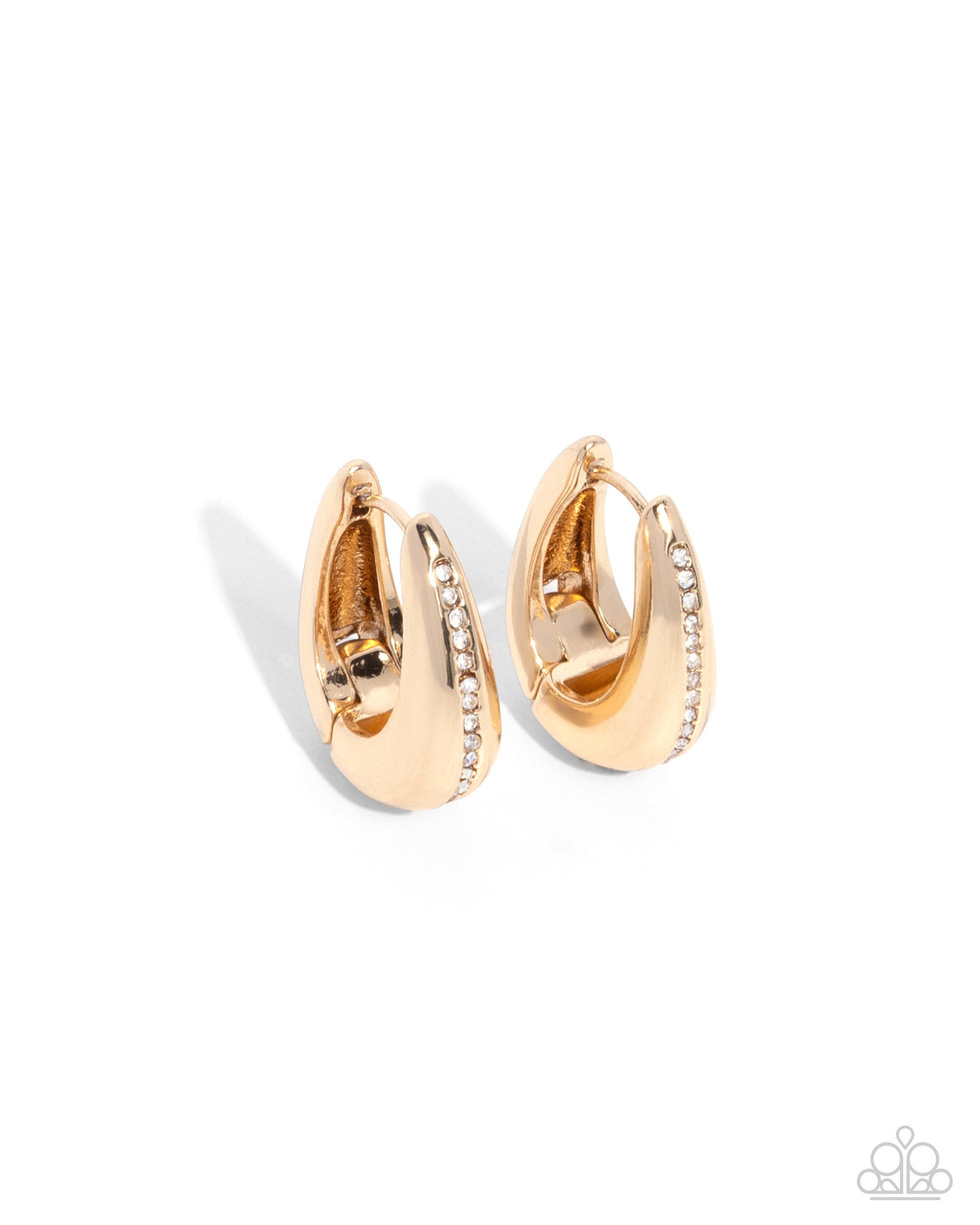 Executive Mansion Earrings - Gold | Paparazzi Accessories