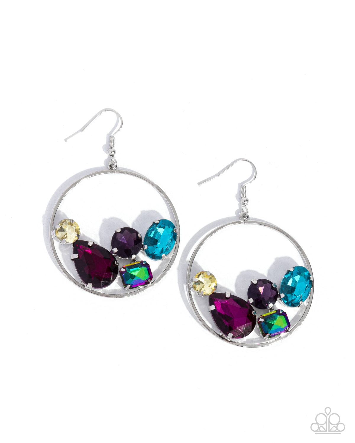 Treasure Timbre - Multi Earrings | Paparazzi Accessories
