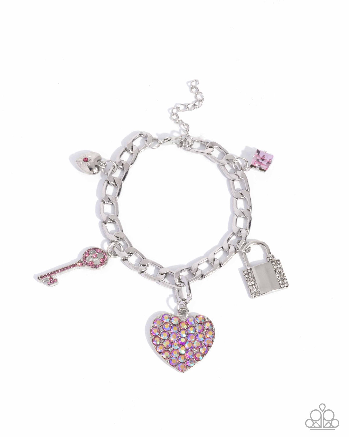 Fortified Fashion - Pink Bracelet | Paparazzi Accessories