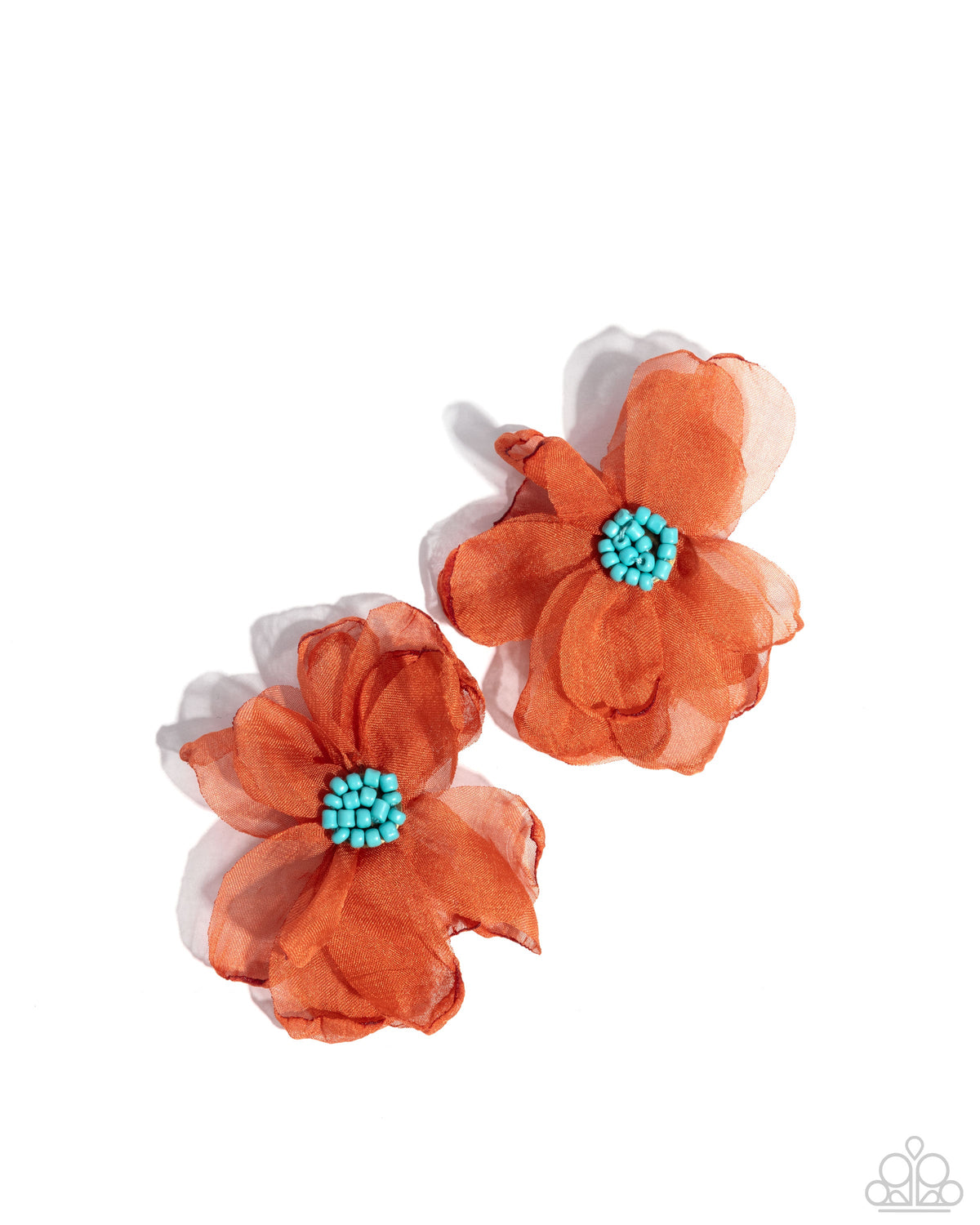 Part Of Your World - Orange Earrings | Paparazzi Accessories