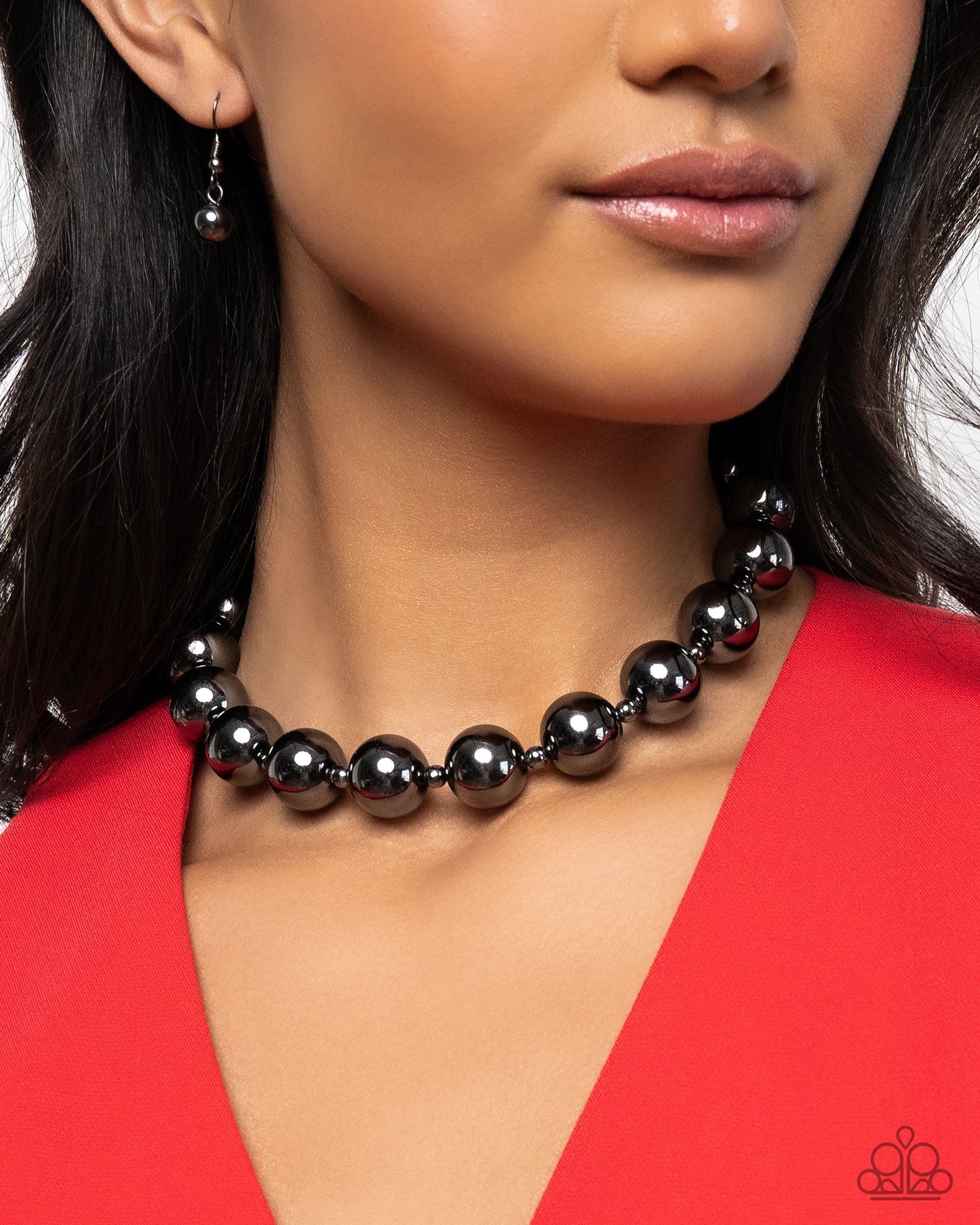Flattery Will Get You Everywhere - Black Necklace | Paparazzi Accessories
