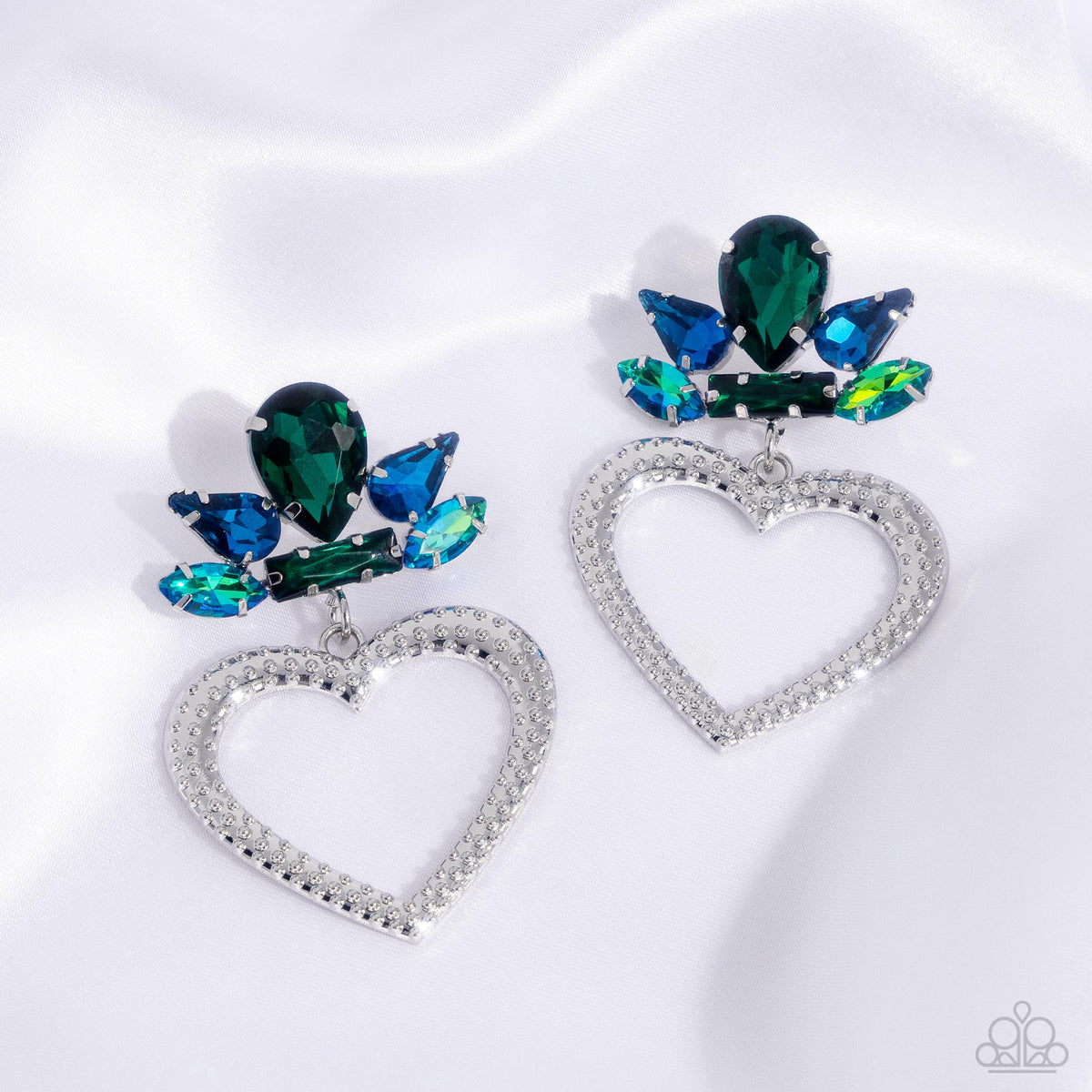 Pushing Perfection - Multi Earring Earrings Life of the Party | Paparazzi Accessories