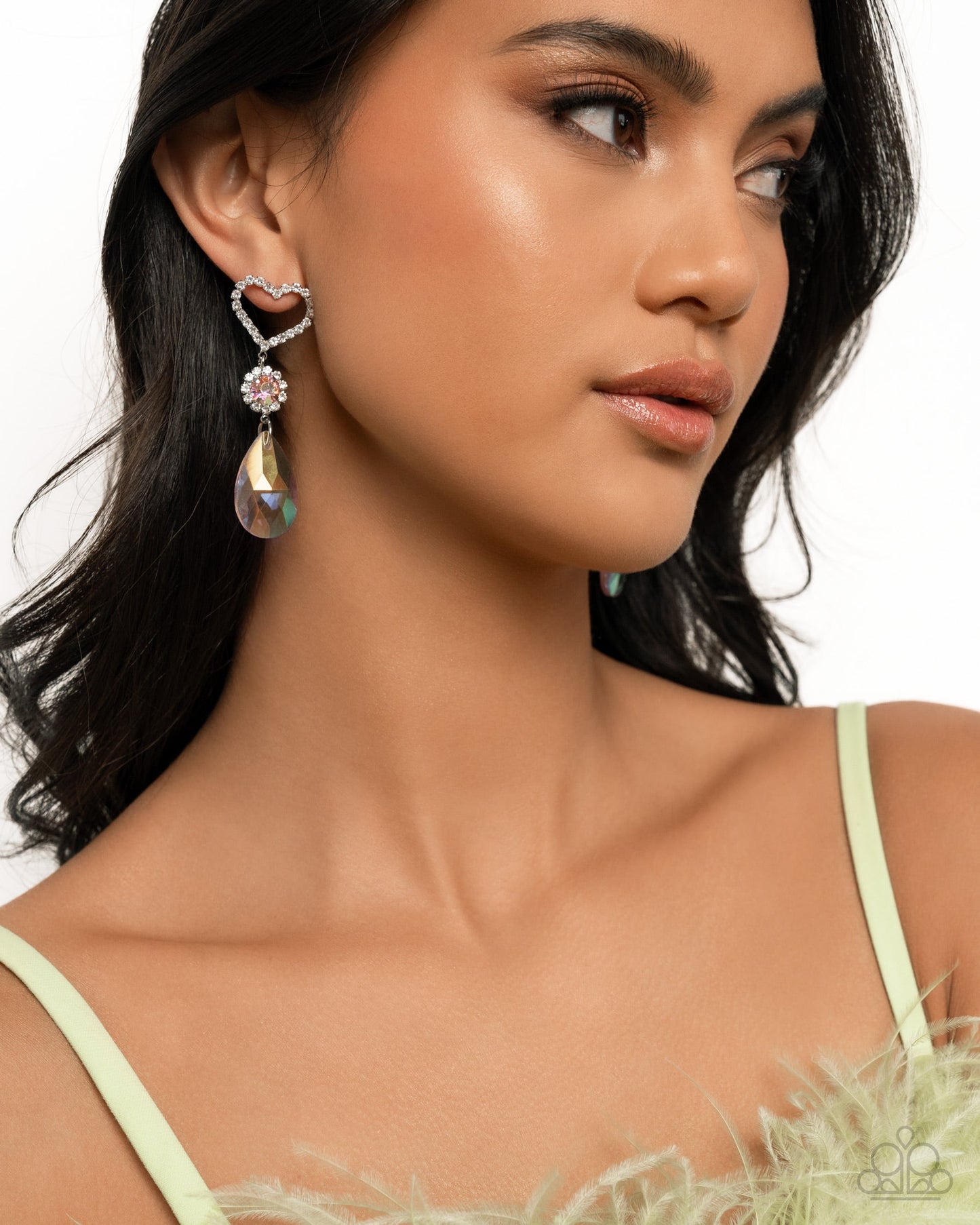 Faceted Frenzy - Pink Earrings | Paparazzi Accessories