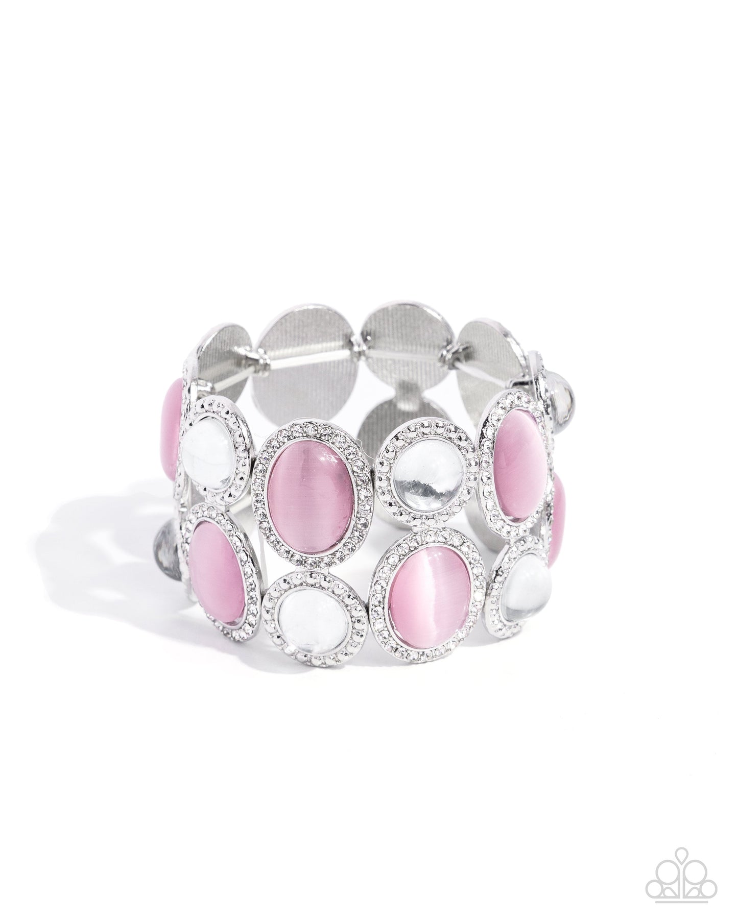 Affixed Appeal - Pink Bracelet | Paparazzi Accessories