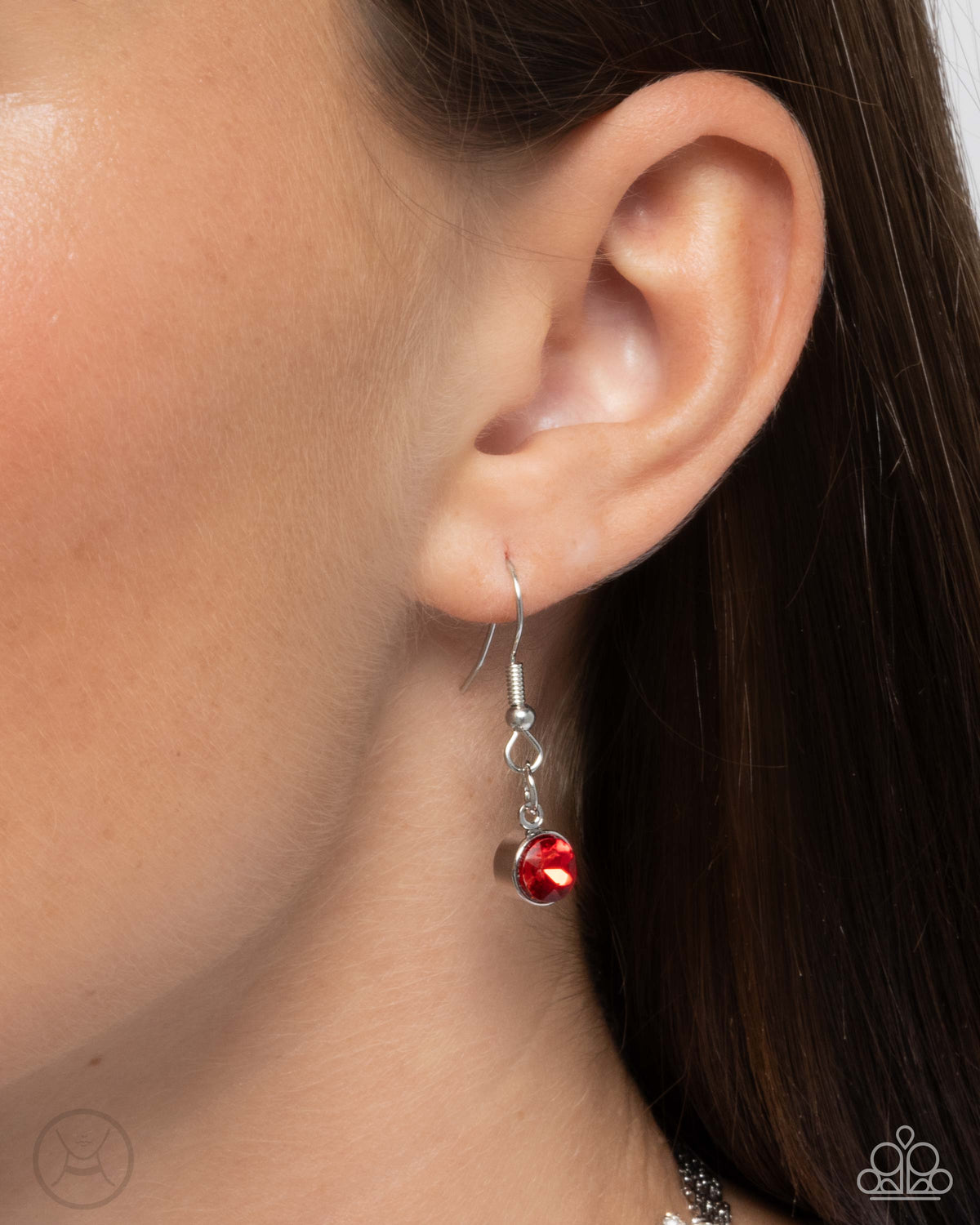 Valentines Vibe - Red Necklace - White | Paparazzi Accessories