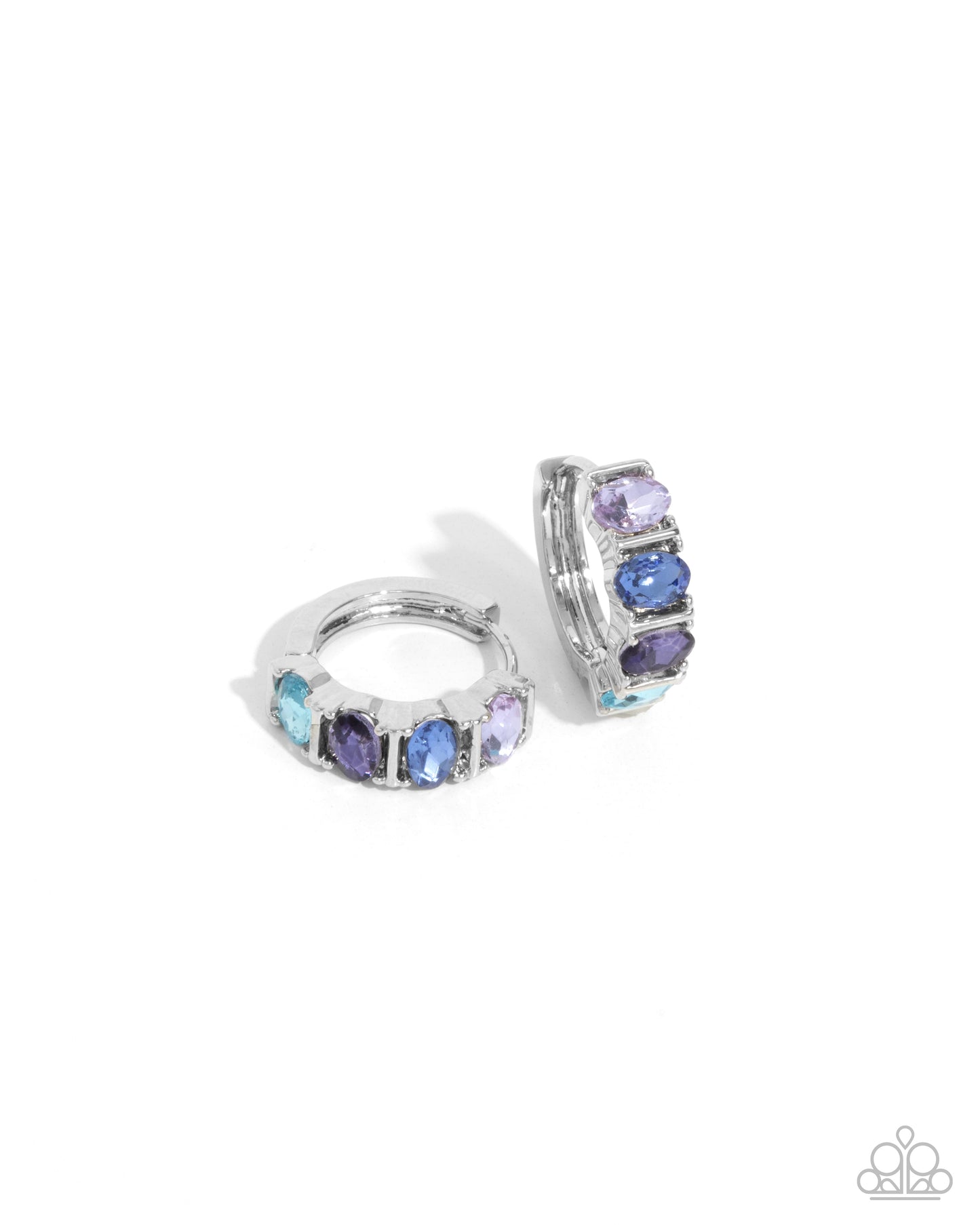 Impressive Impact - Blue Earrings | Paparazzi Accessories