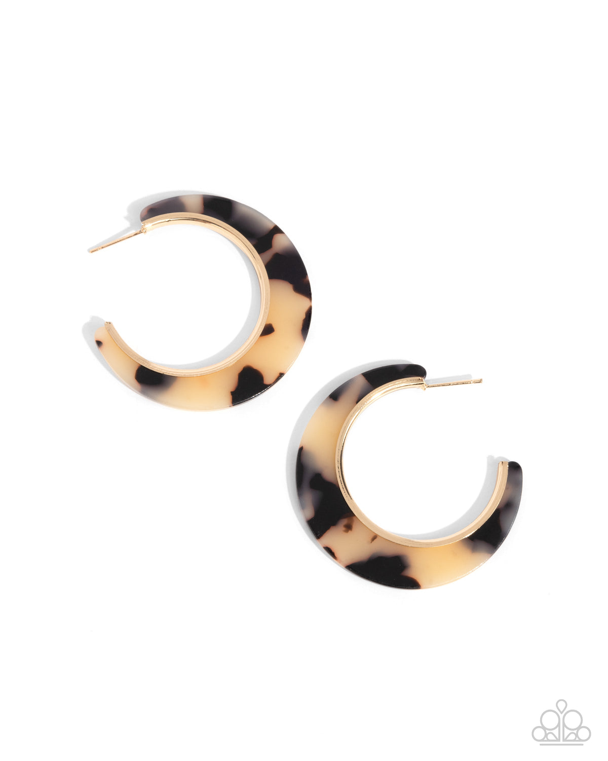 Patterned Promotion - Brown Earrings | Paparazzi Accessories