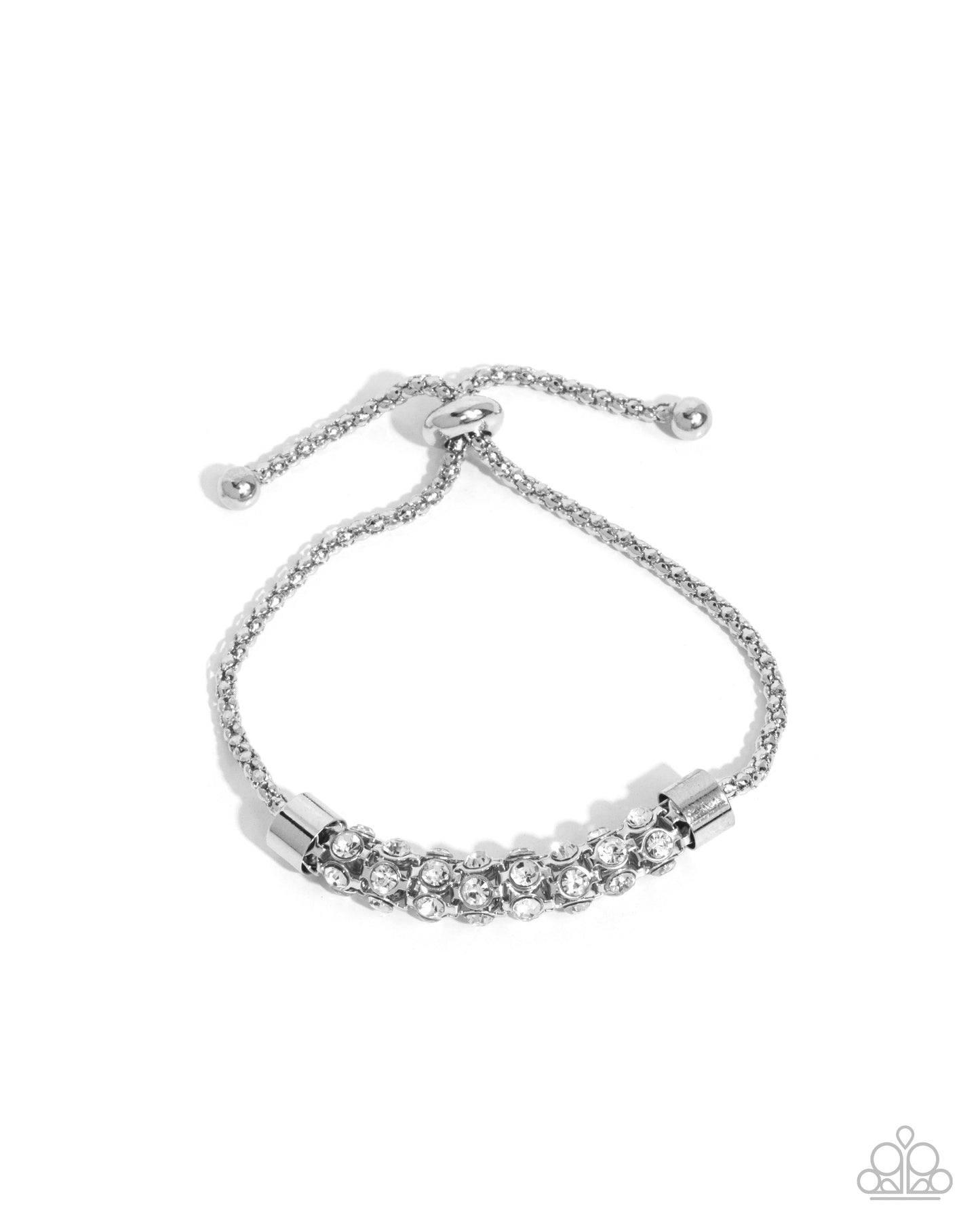 Serious Sentiment - White Bracelet | Paparazzi Accessories