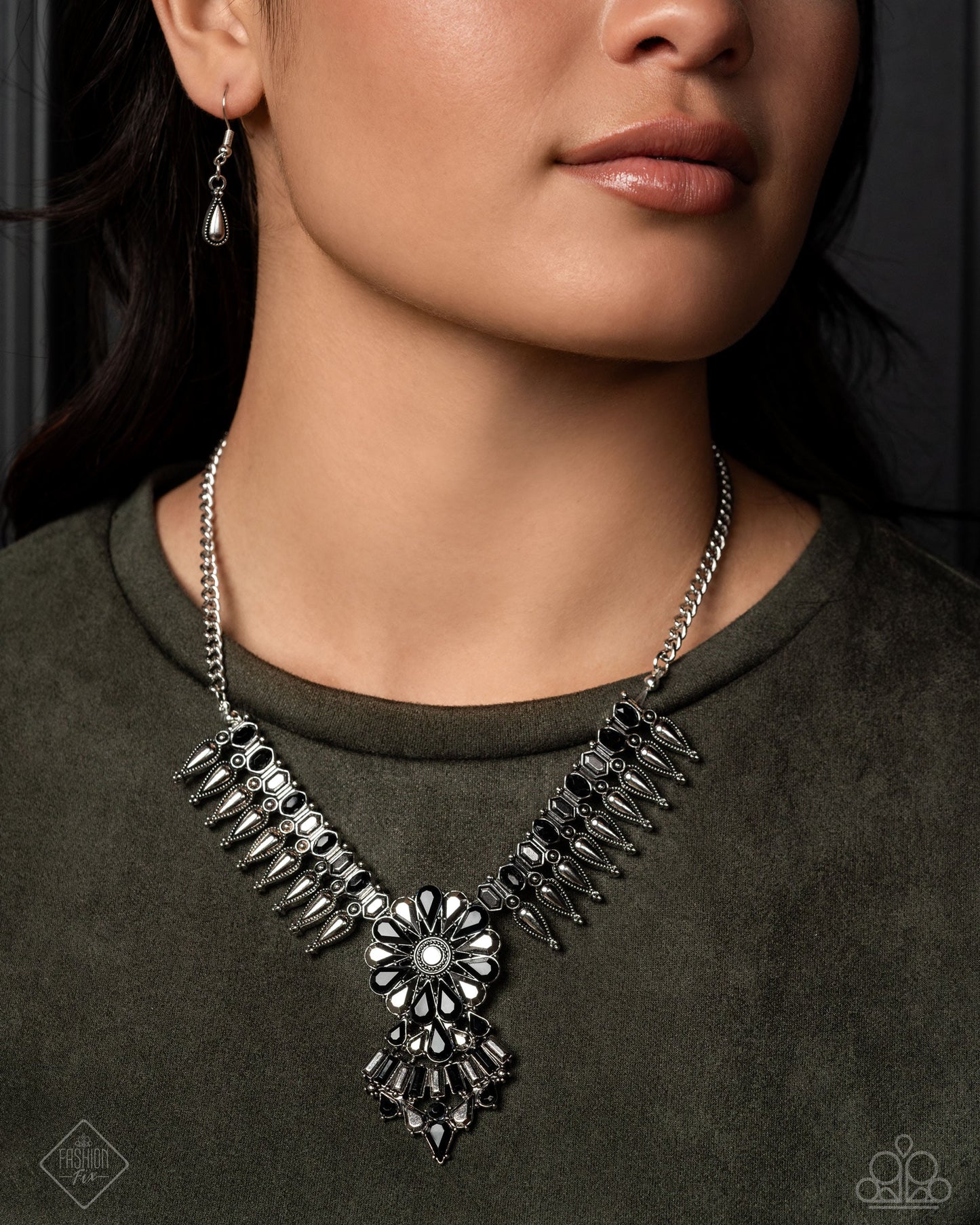 Fairest of the Festival - Black Necklace | Paparazzi Accessories