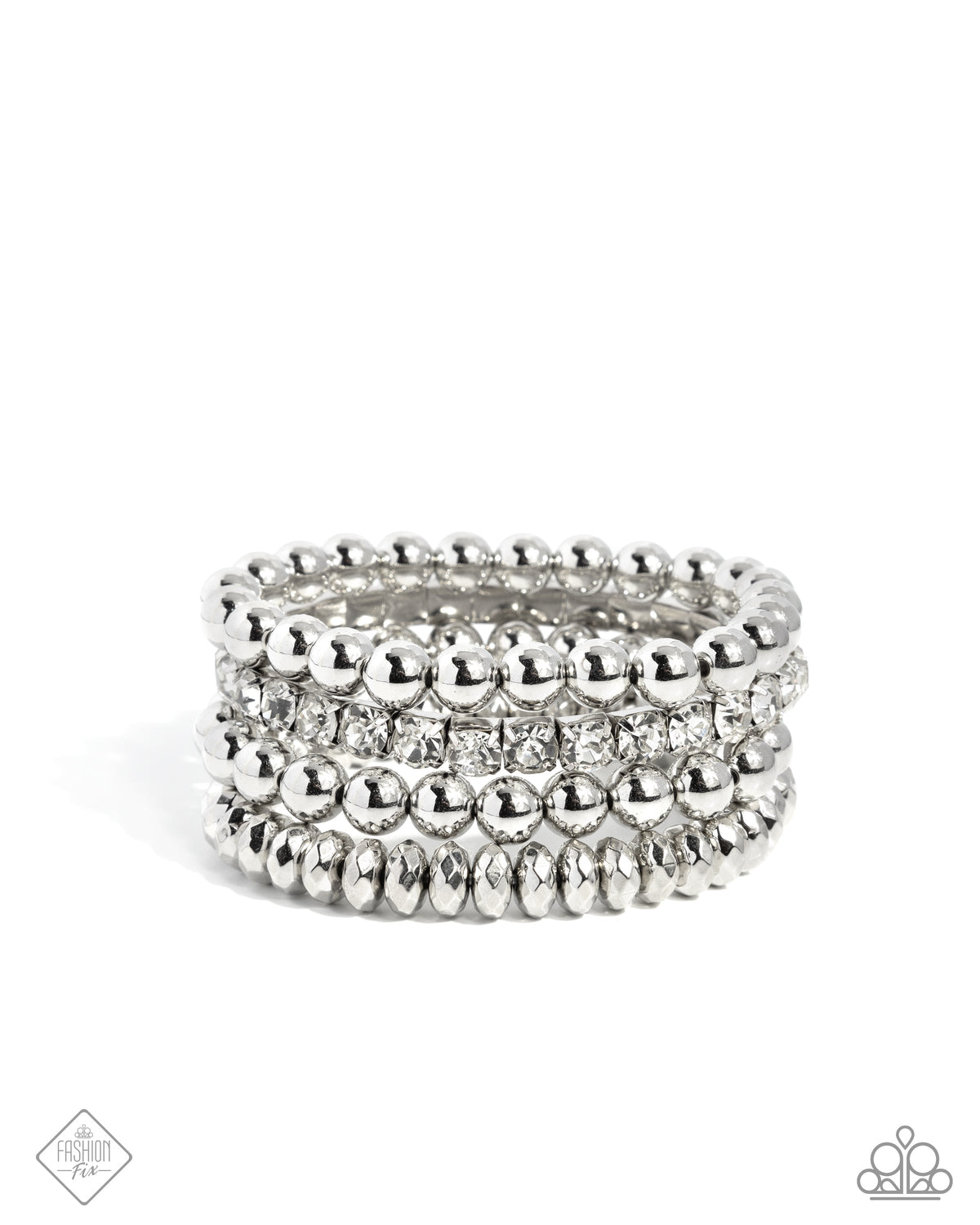 Confined Character - White Bracelet | Paparazzi Accessories