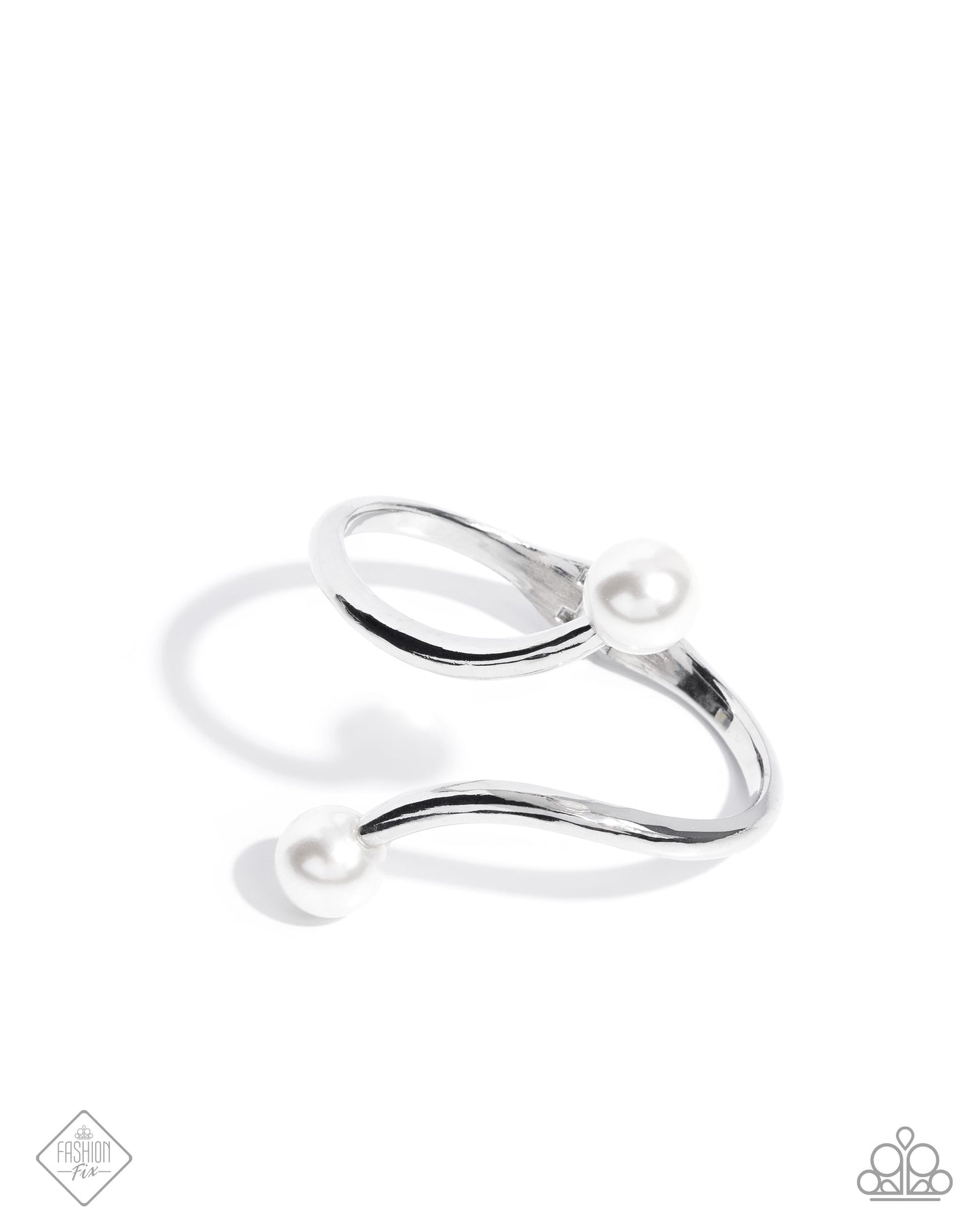 Effulgent Exemplar - White Bracelet | Paparazzi Accessories