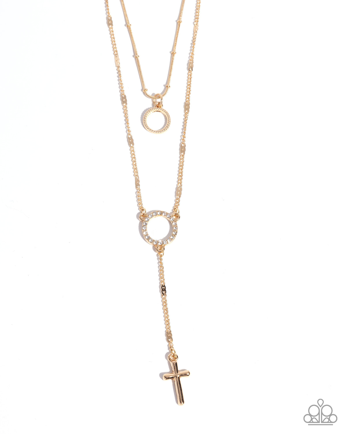 Faithfully Fierce Necklace - Gold | Paparazzi Accessories