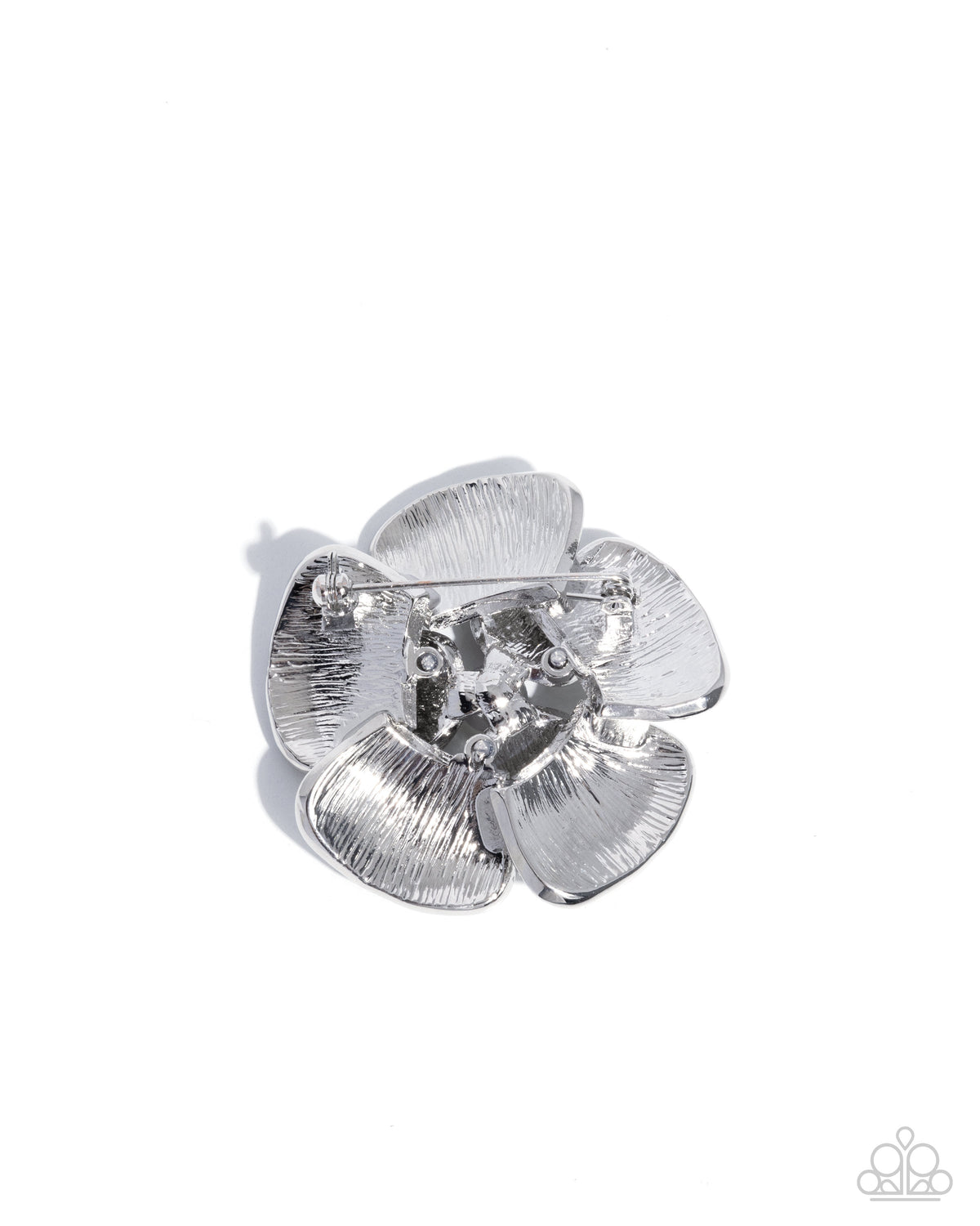 Festive Flourish - White Brooch | Paparazzi Accessories