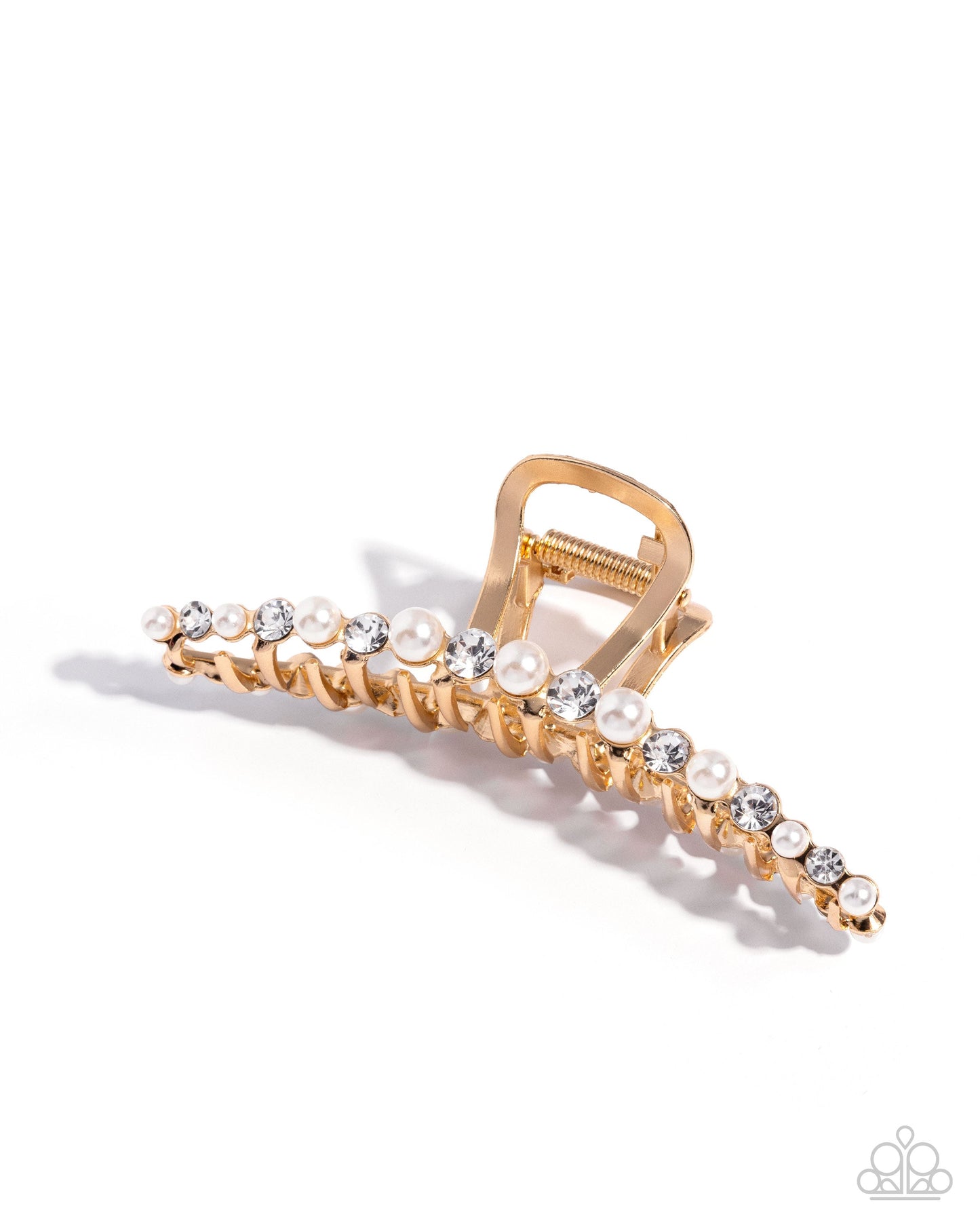 Social Shimmer - Gold Hair Clip