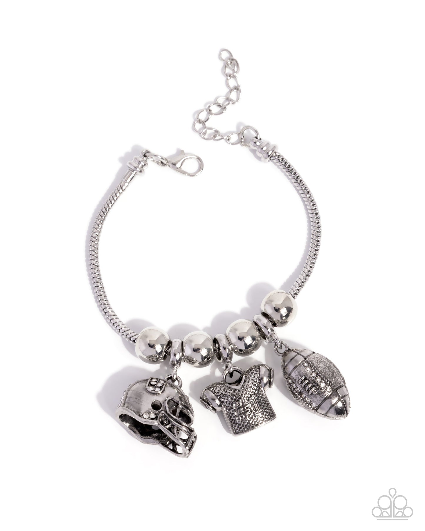 Part of the Team - White Bracelet | Paparazzi Accessories
