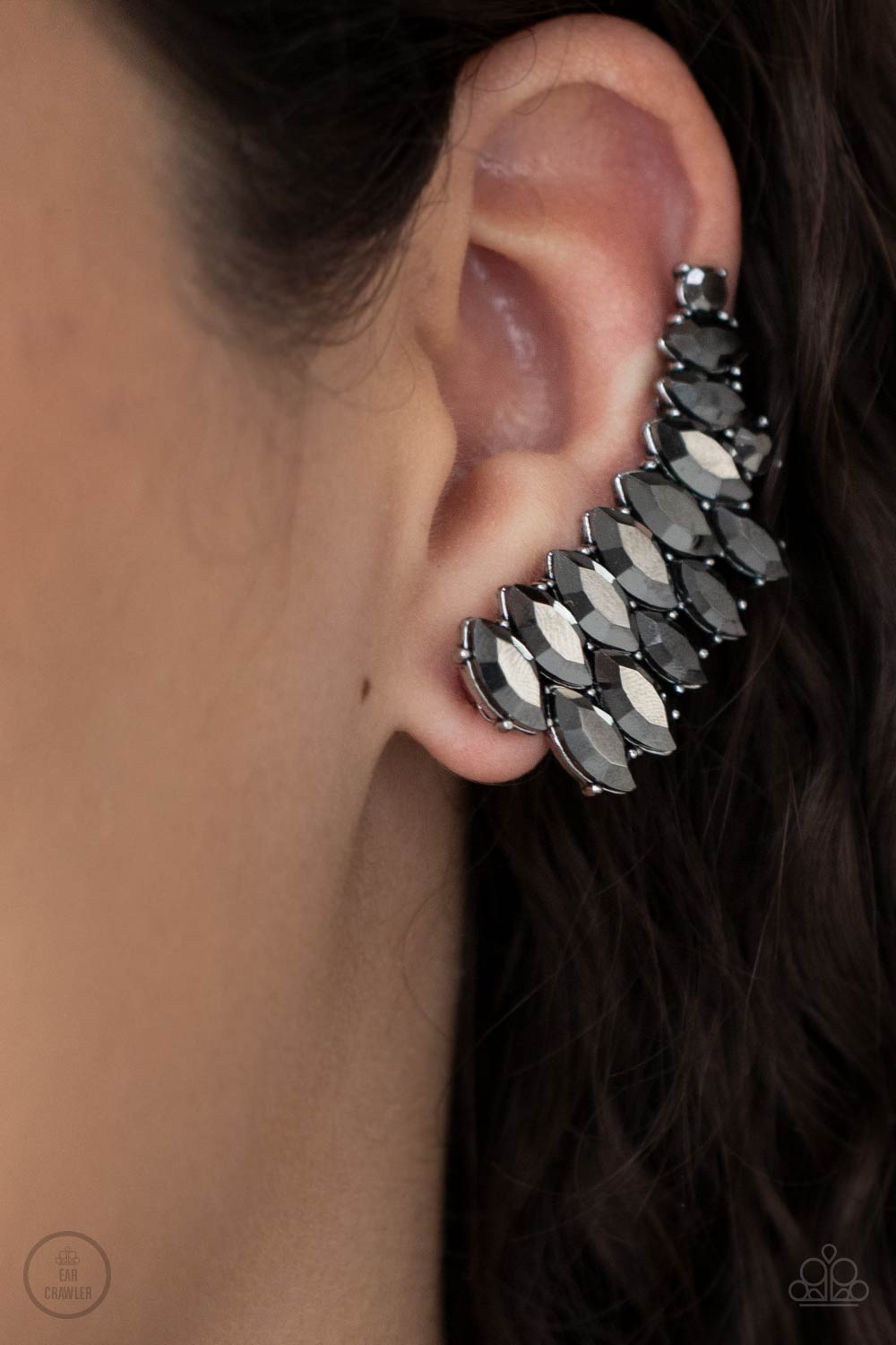 Paparazzi Explosive Elegance - Silver Earrings - Pusher P