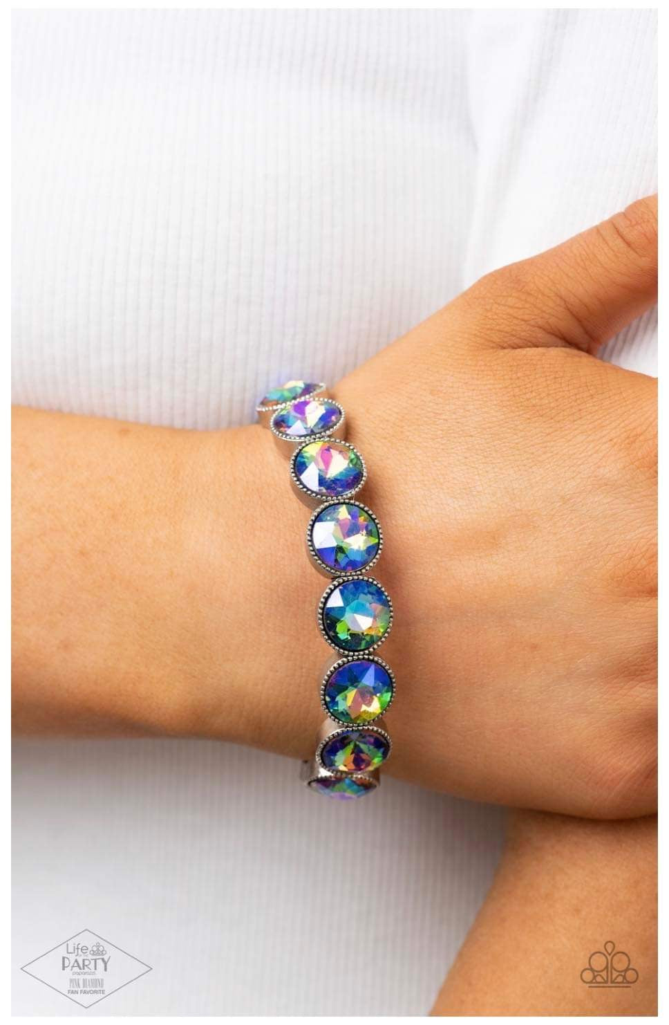 Paparazzi Number One Knockout - Blue Bracelet - Bling Jewelry
