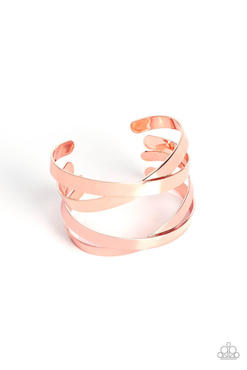 Paparazzi Industrial Imagination - Copper Bracelet - Pusher P