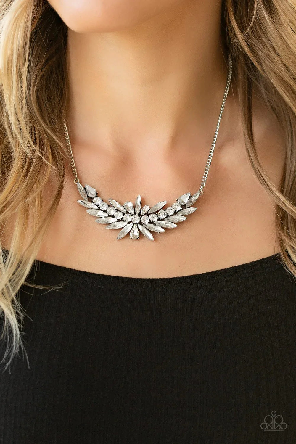 HEIRS and Graces - White Necklace | Paparazzi Accessories