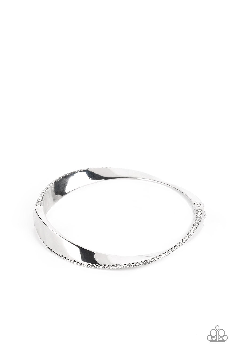 2pc set: Encrusted Elegance - White Necklace & Artistically Adorned - White Bracelet