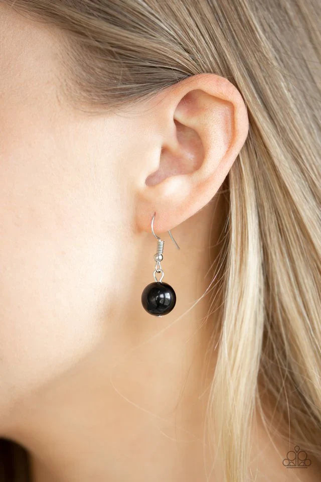 Pleasant Promenade - Black Necklace | Paparazzi Accessories
