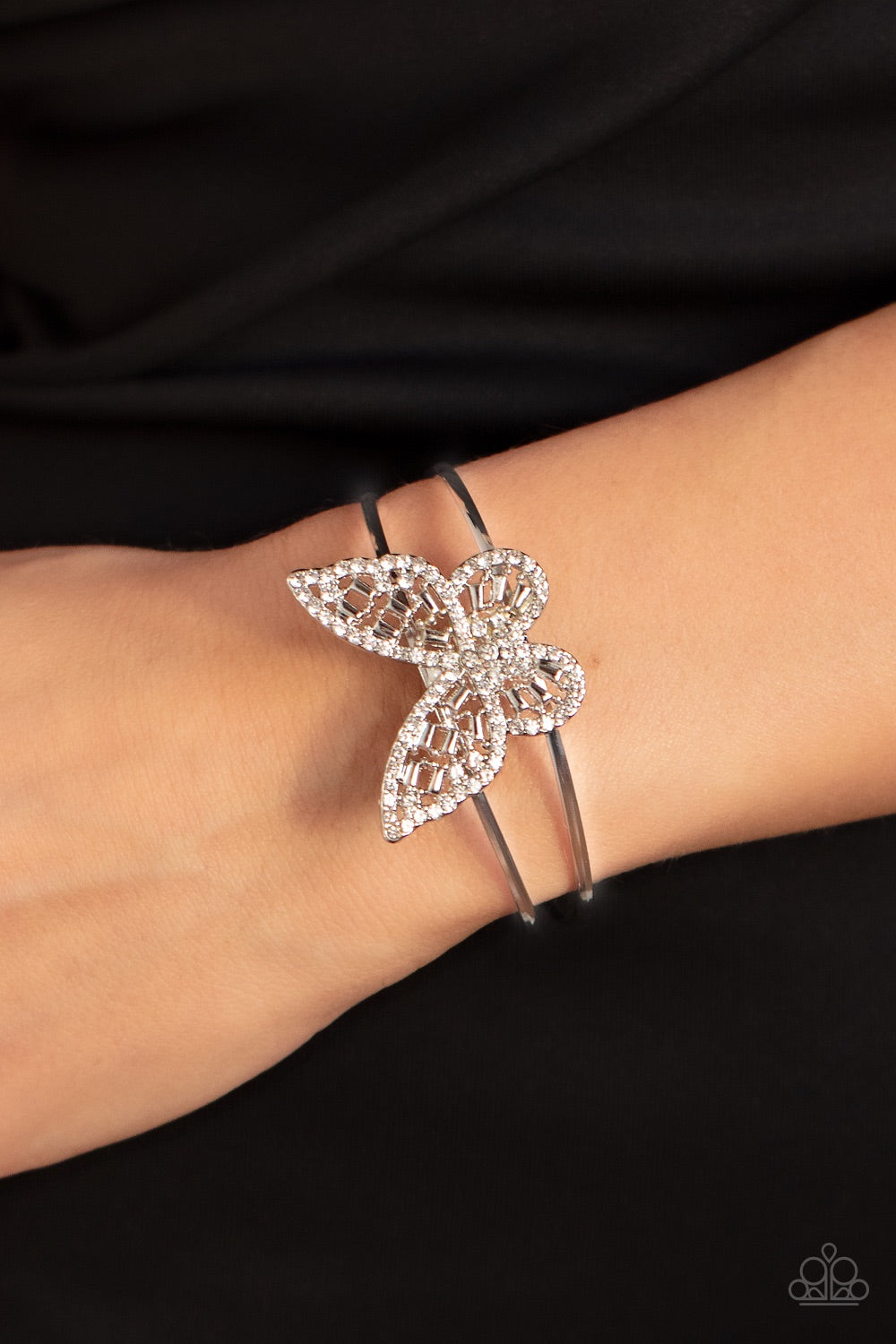 Butterfly Bella - White Bracelet - Pusher P