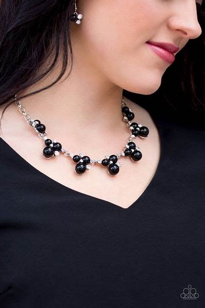 Toast to Perfection - Black Necklace | Paparazzi Accessories