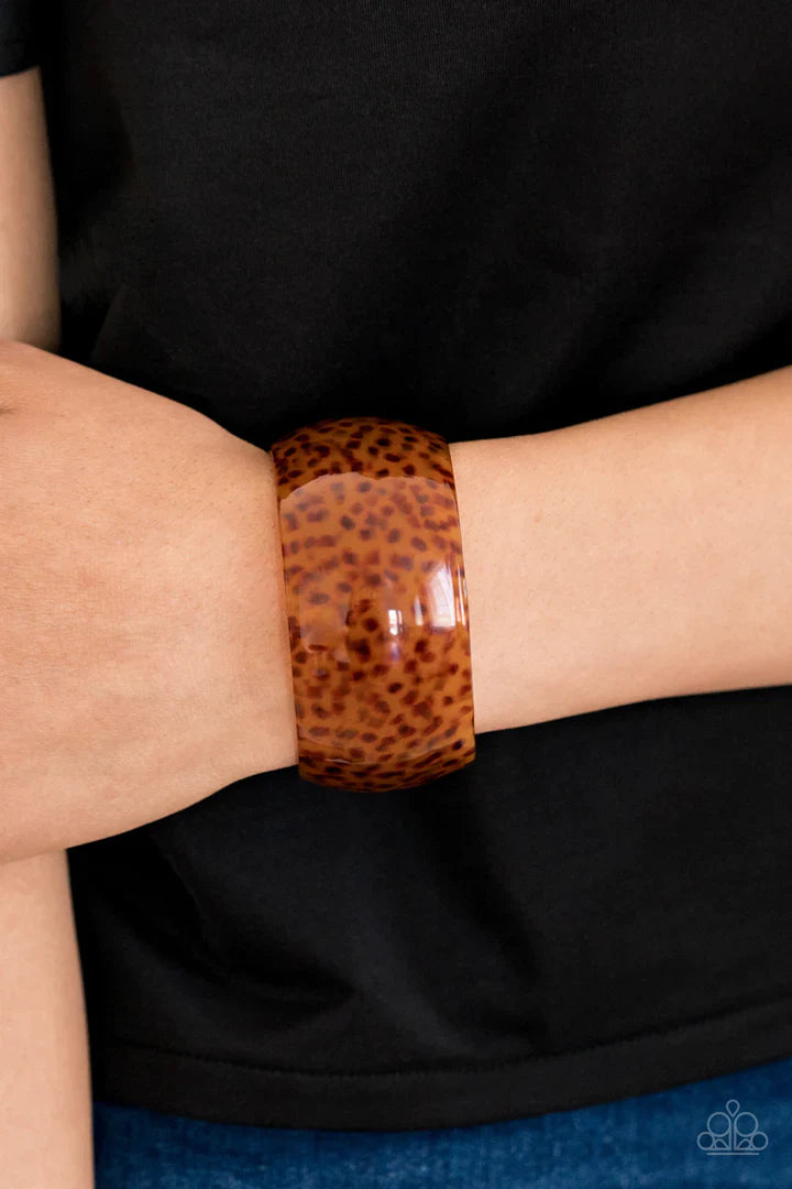Jungle Cruise - Brown Bracelet | Paparazzi Accessories