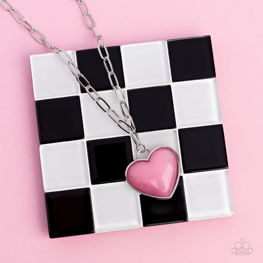 Everlasting Endearment - Pink Necklace | Paparazzi Accessories